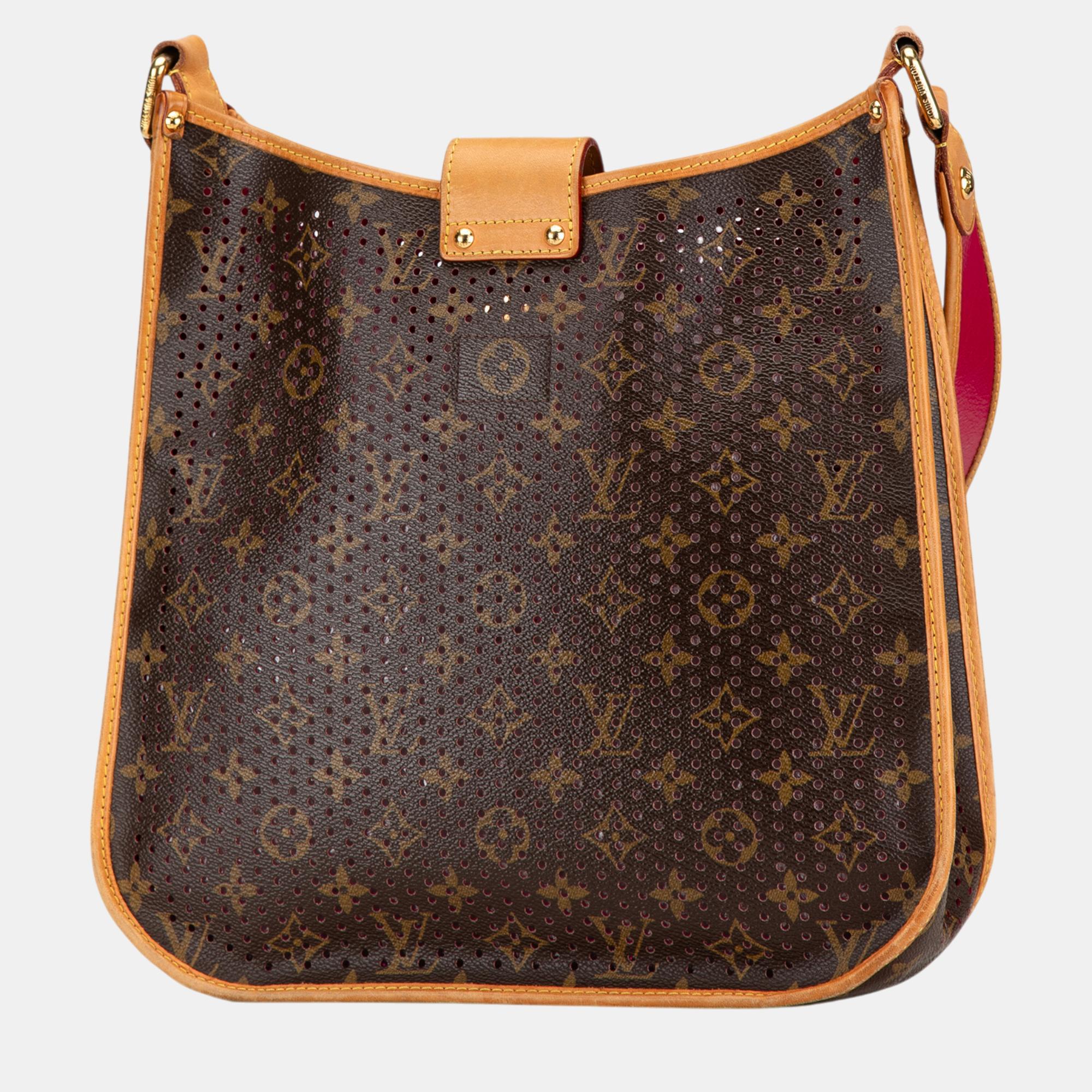 Louis Vuitton Brown Monogram Musette Perforated 