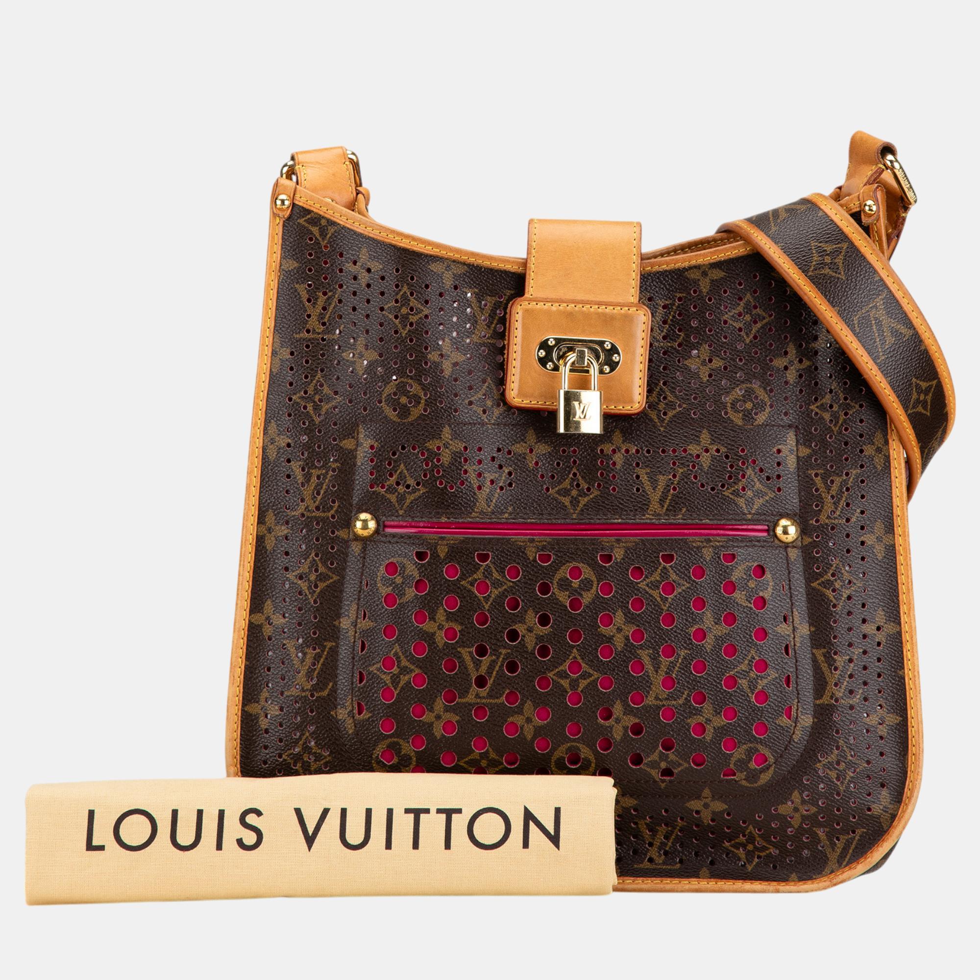 Louis Vuitton Brown Monogram Musette Perforated 