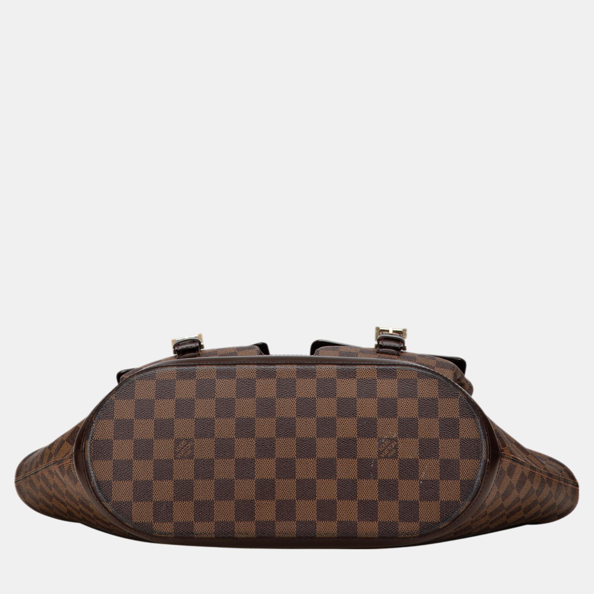 Louis Vuitton Brown Damier Ebene Manosque GM 