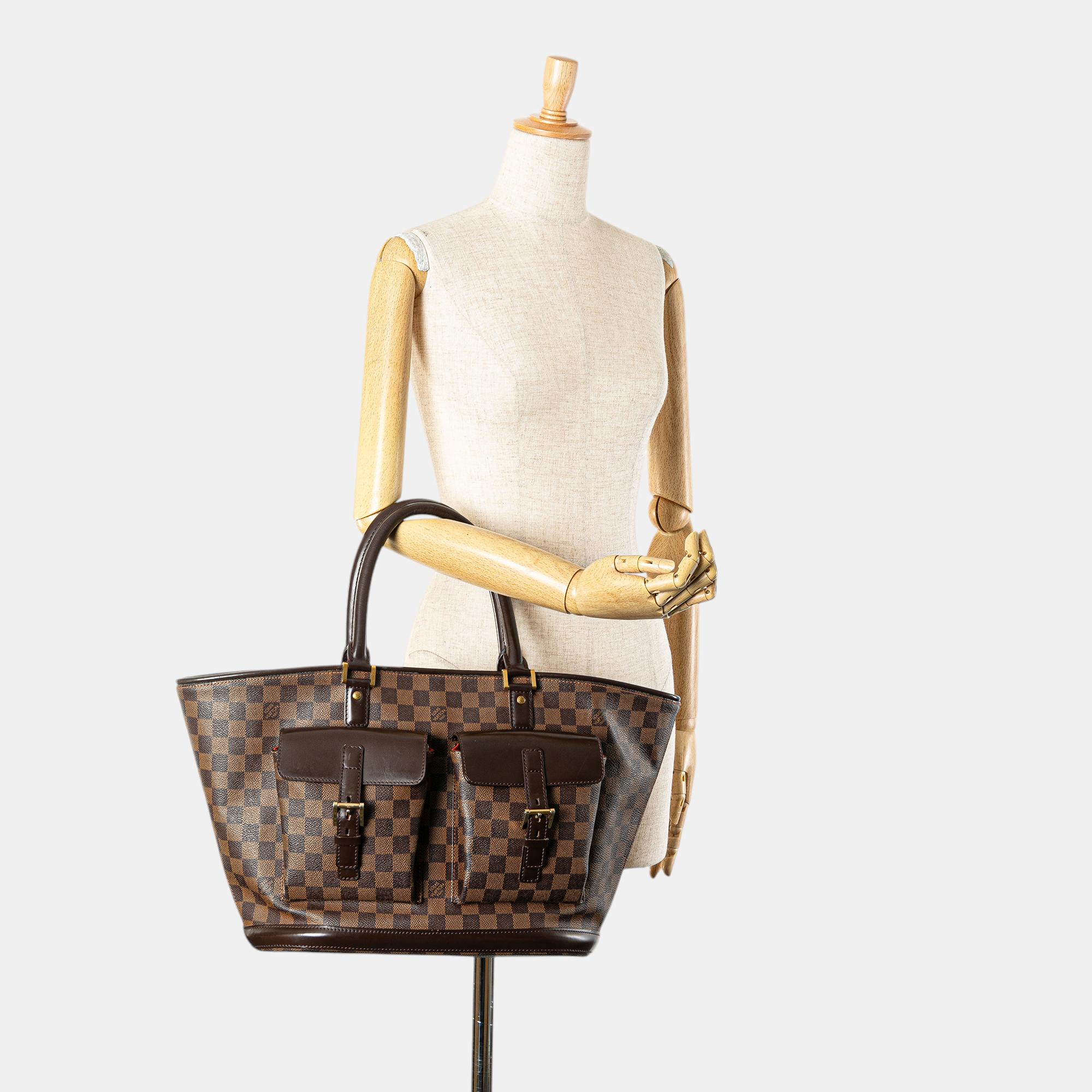 Louis Vuitton Brown Damier Ebene Manosque GM 