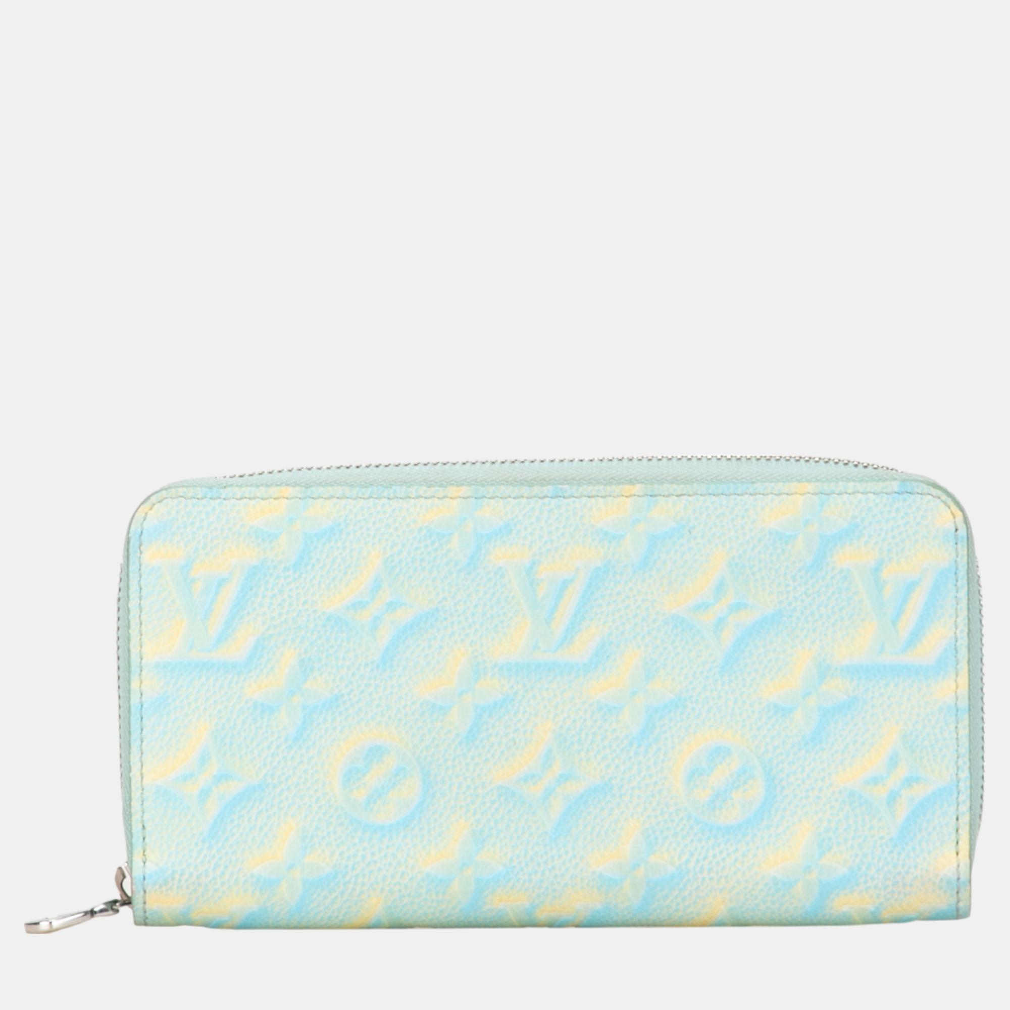 

Louis Vuitton Blue Monogram Empreinte Summer Stardust Zippy Wallet