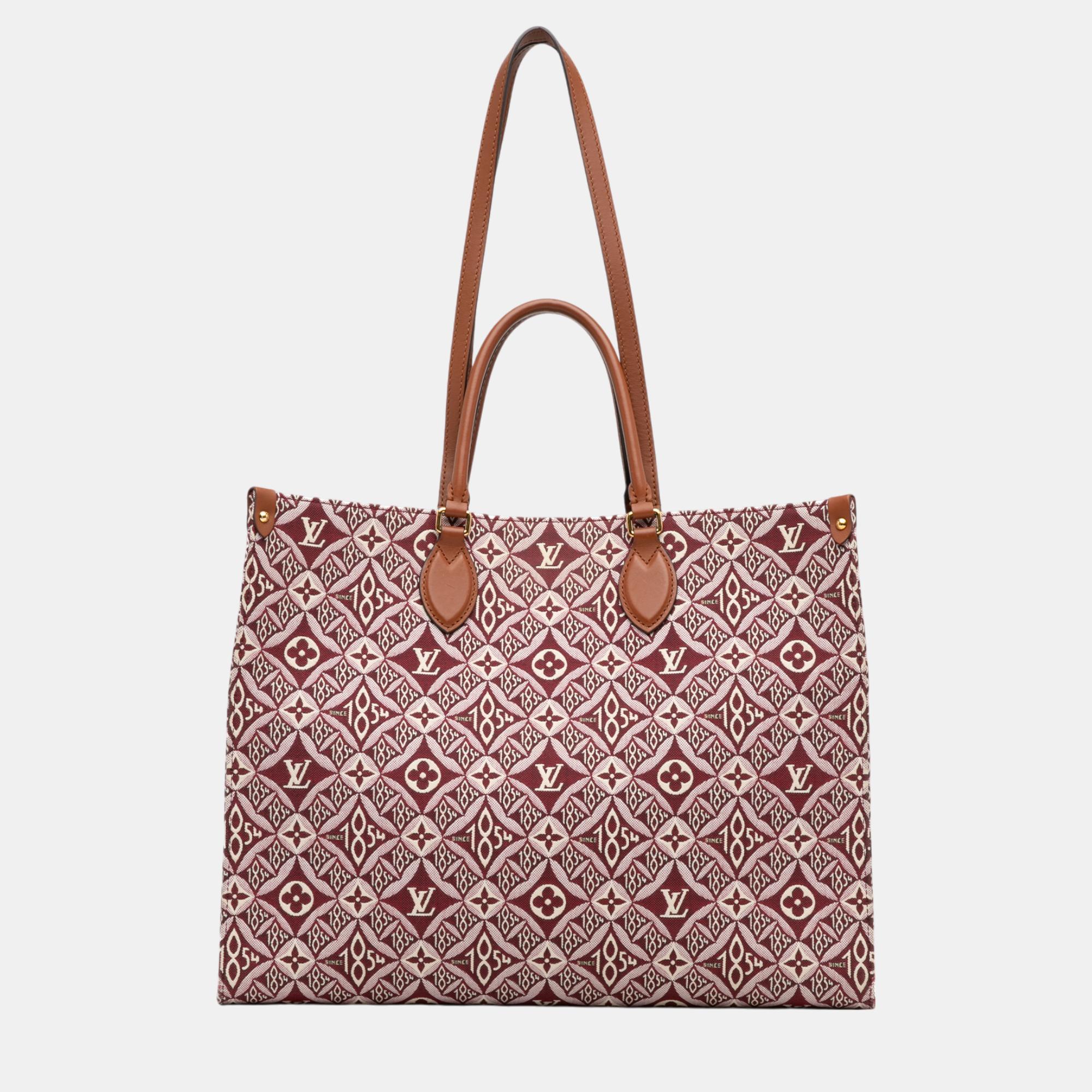 

Louis Vuitton Red Monogram Since 1854 Onthego GM