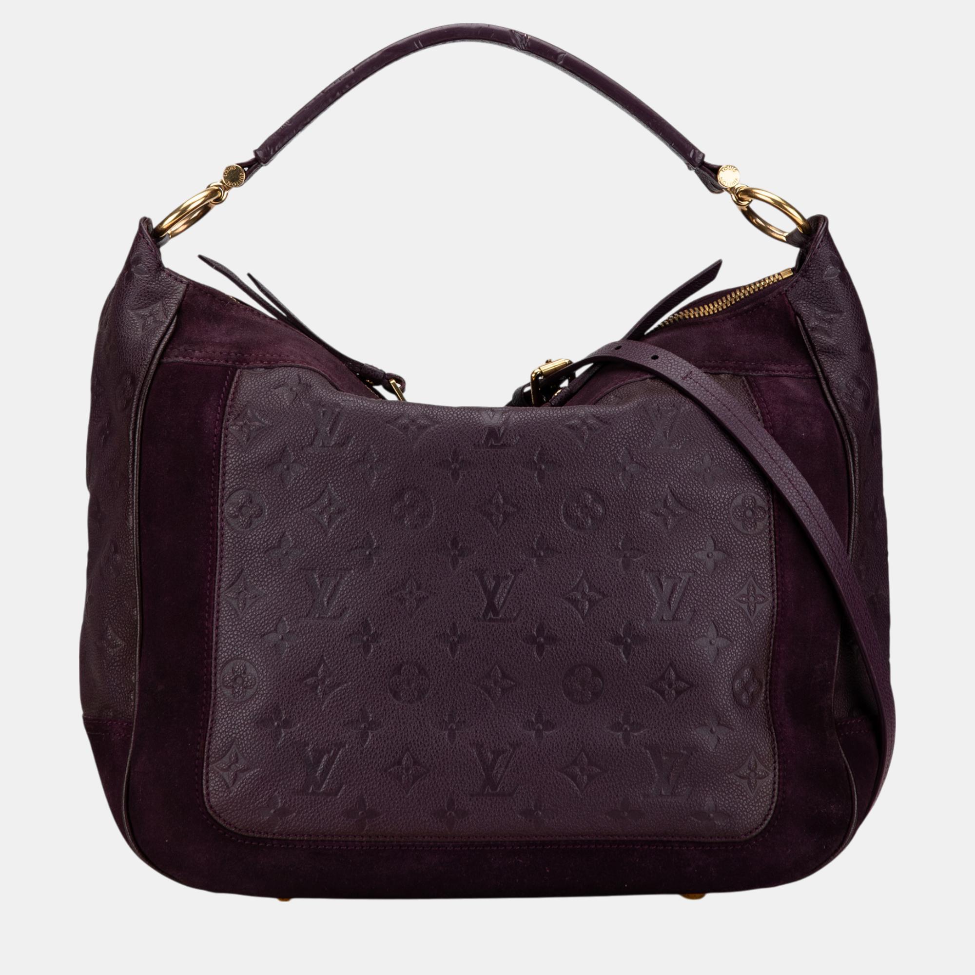 

Louis Vuitton Purple Monogram Empreinte Audacieuse MM