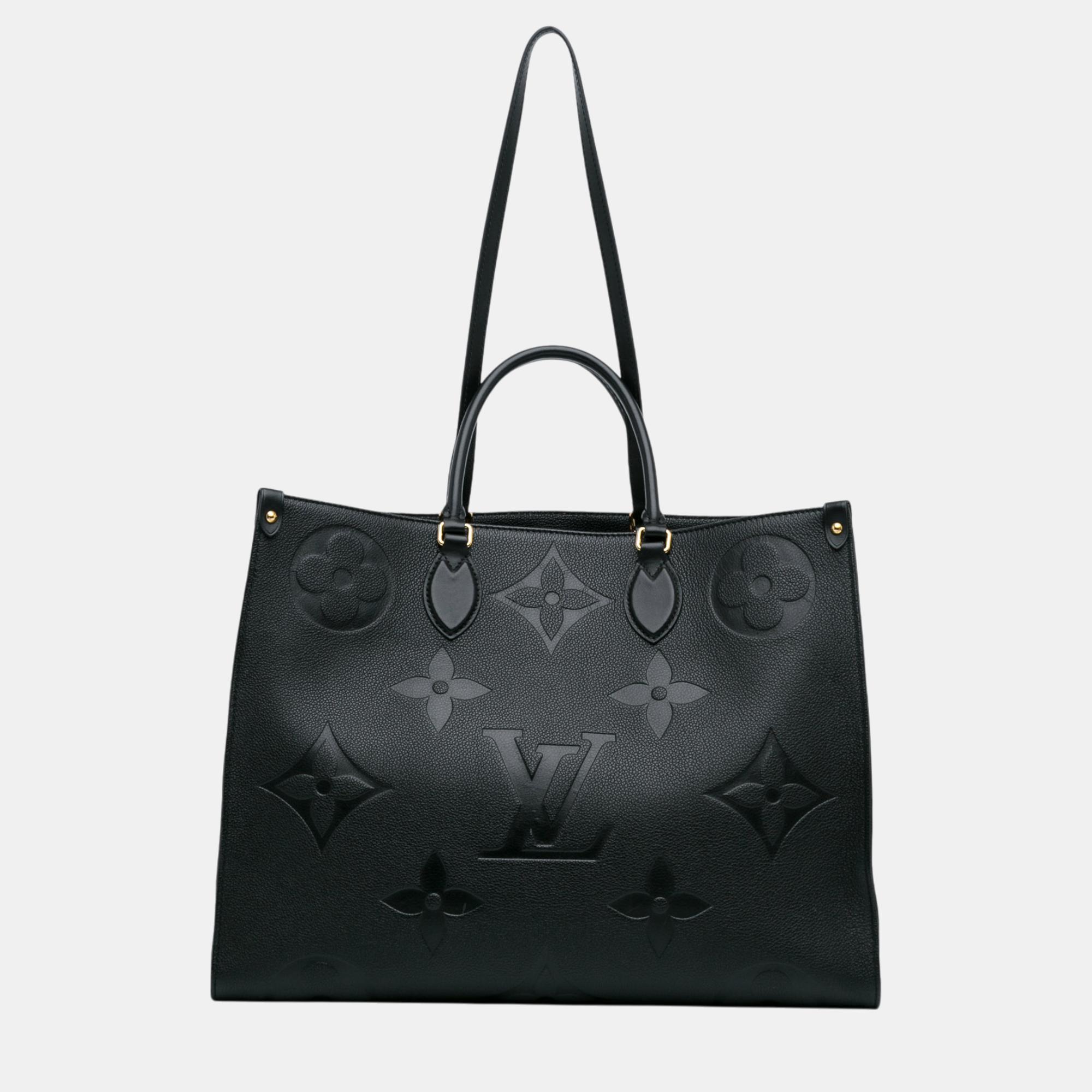 

Louis Vuitton Black Monogram Empreinte Onthego MM