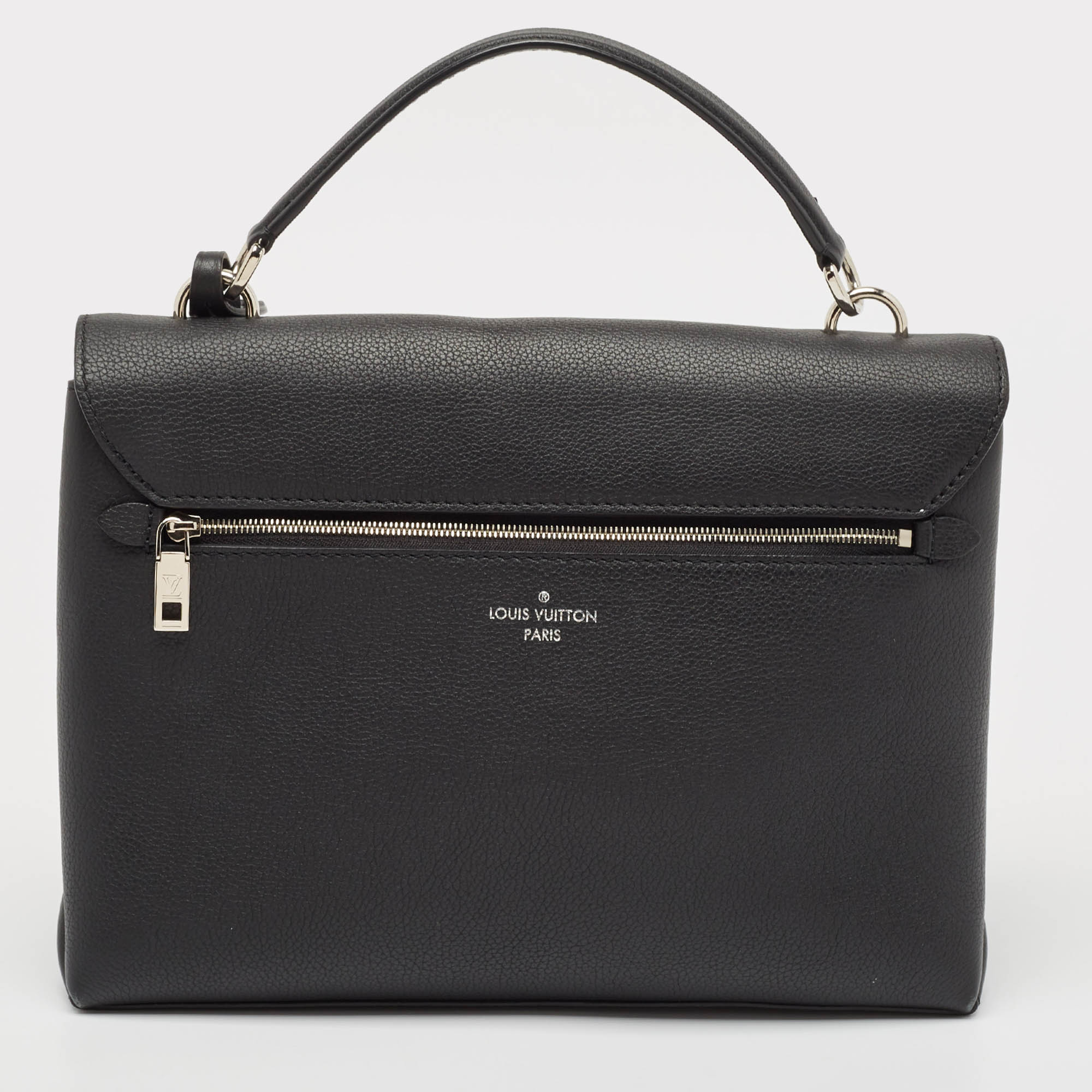 Louis Vuitton Black/Cream Leather Mylockme Bag 