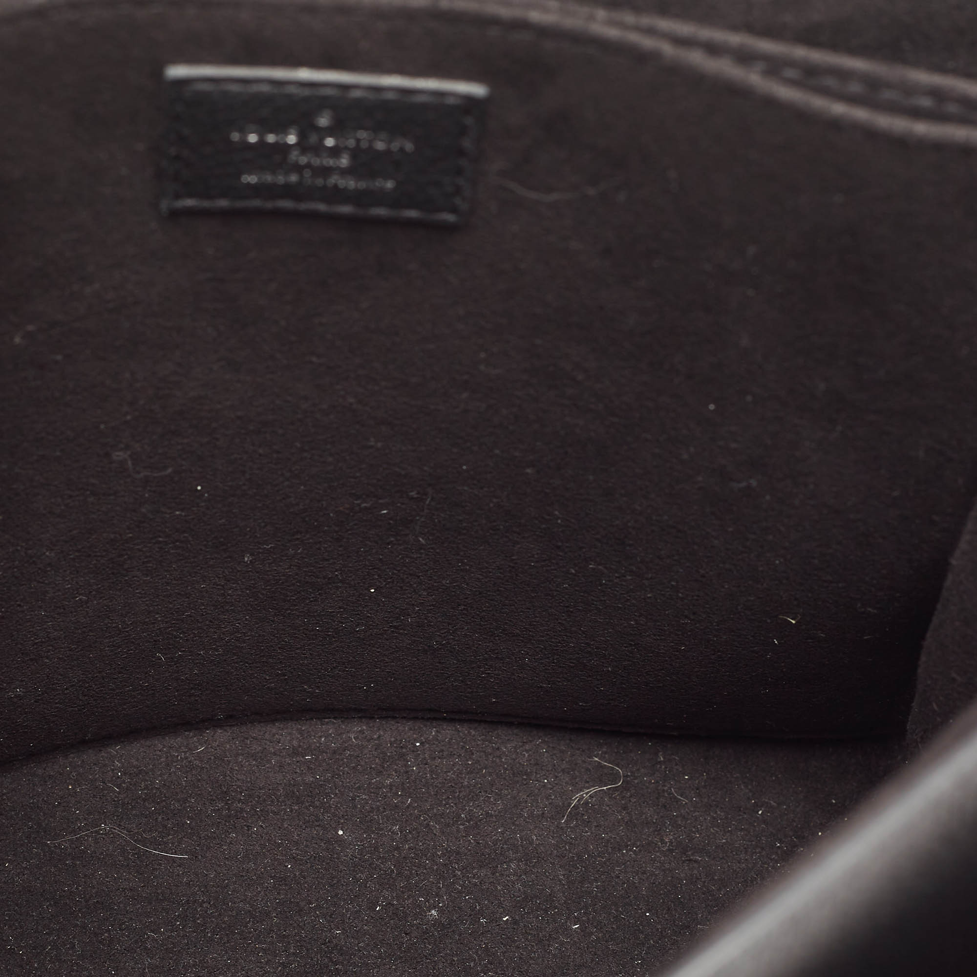 Louis Vuitton Black/Cream Leather Mylockme Bag 