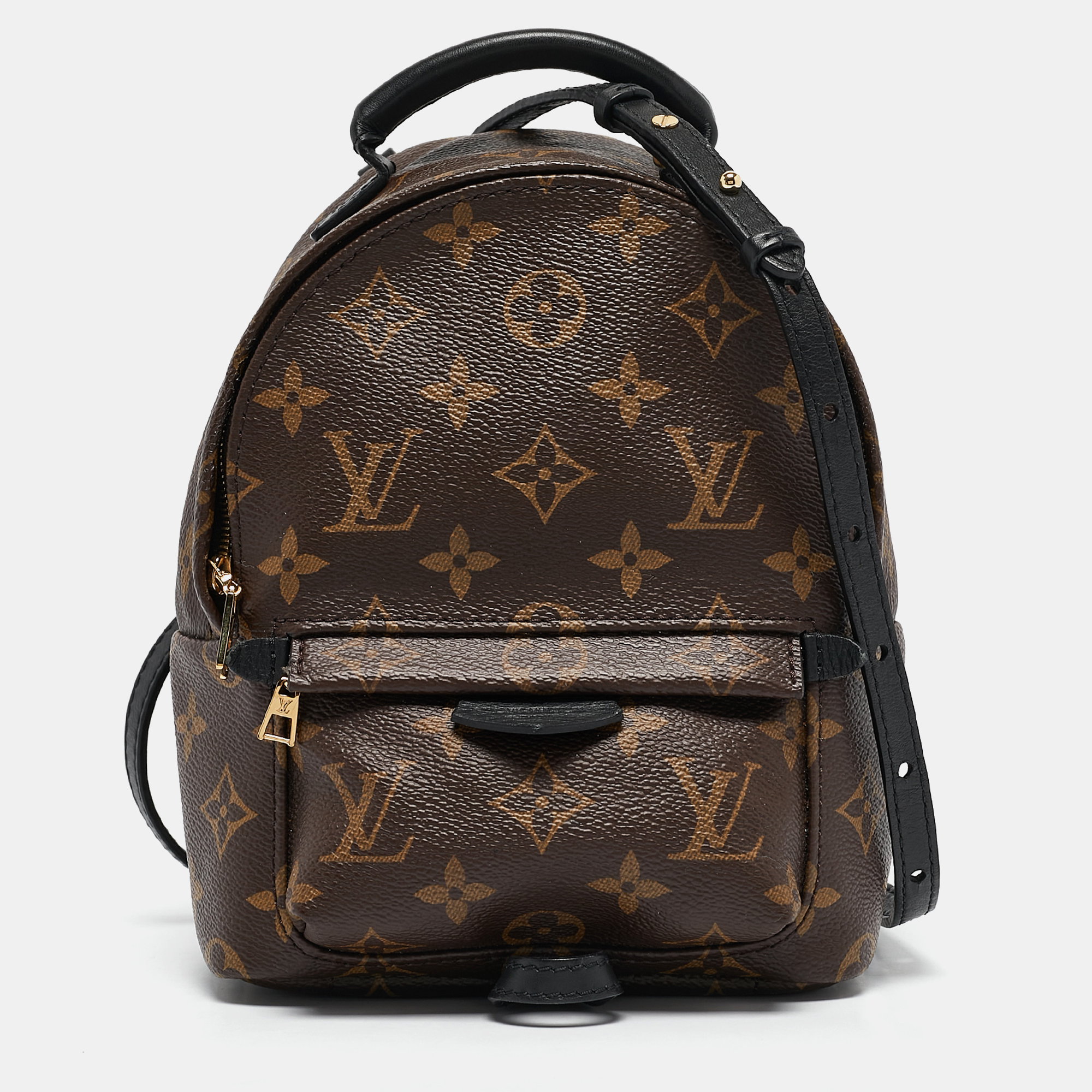 

Louis Vuitton Monogram Canvas Mini Palm Springs Backpack, Brown