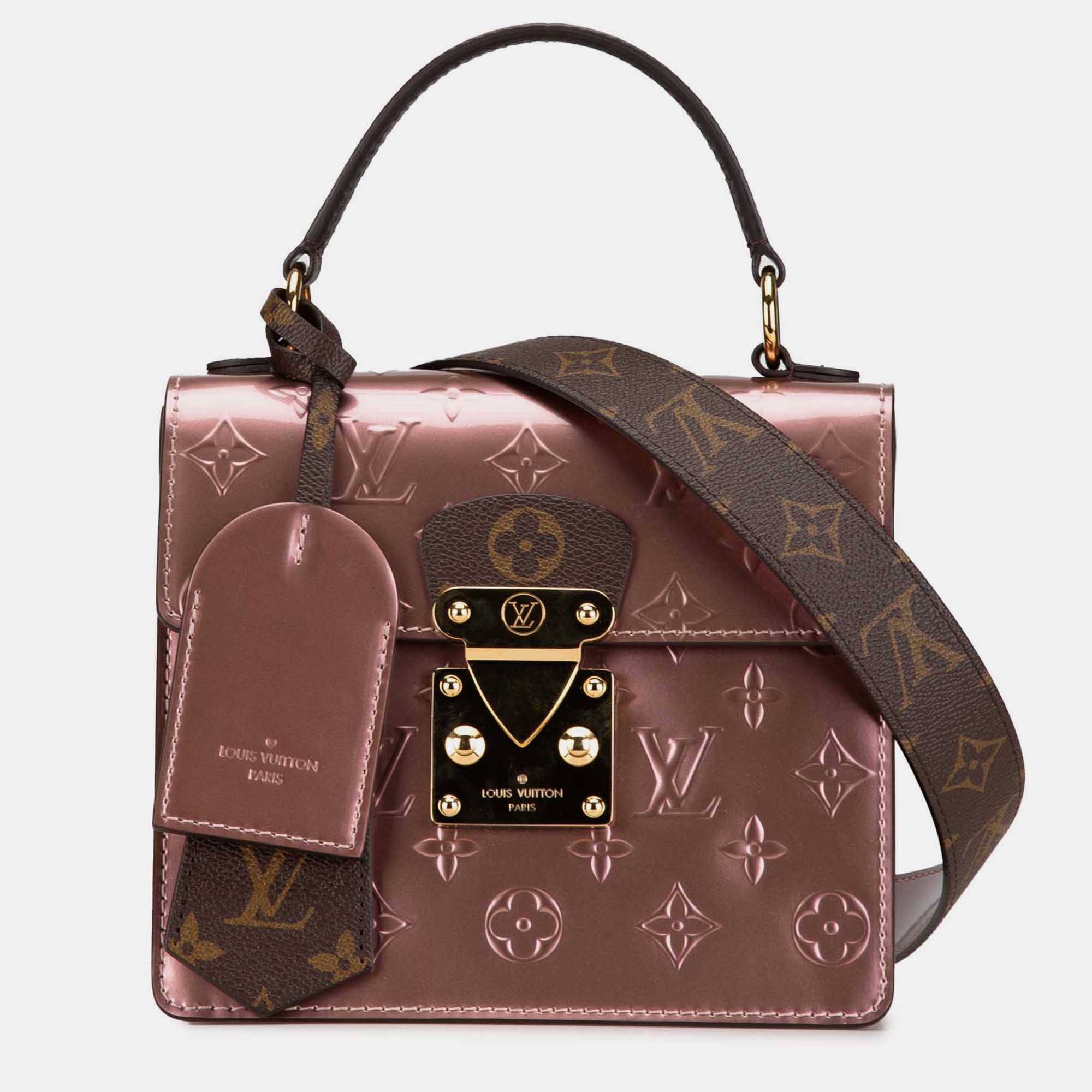 

Louis Vuitton Pink Monogram Vernis Spring Street