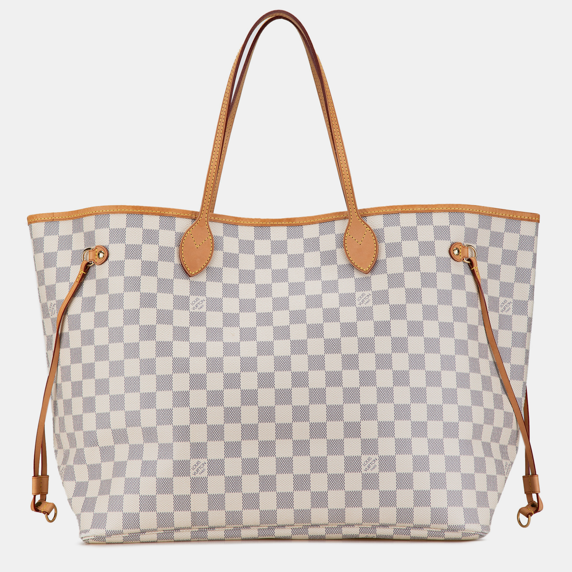 

Louis Vuitton Grey White Damier Azur Neverfull GM