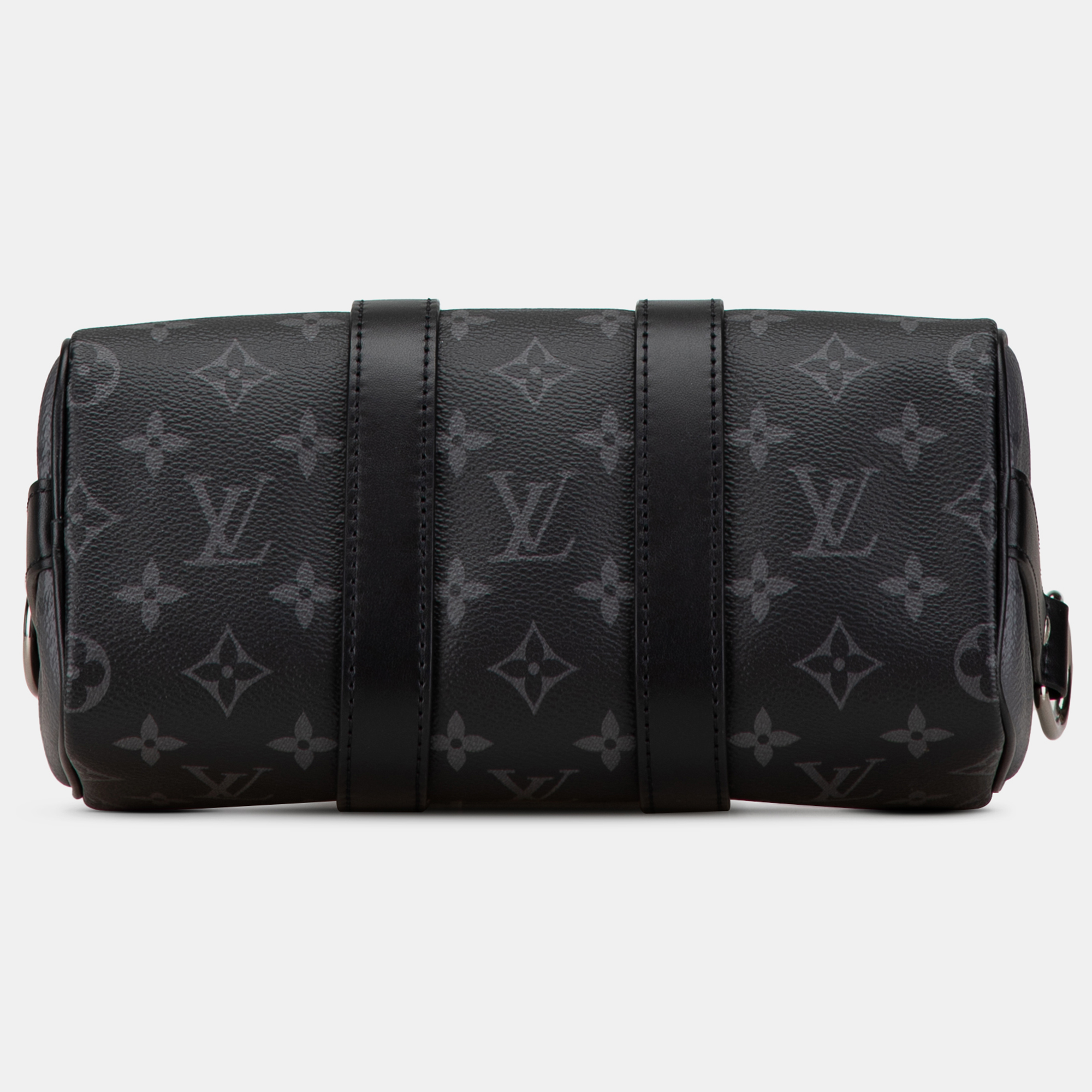 Louis Vuitton Black Monogram Eclipse Keepall Bandouliere XS 