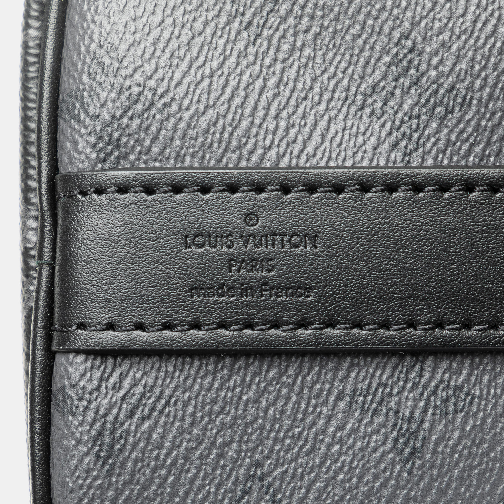 Louis Vuitton Black Monogram Eclipse Keepall Bandouliere XS 