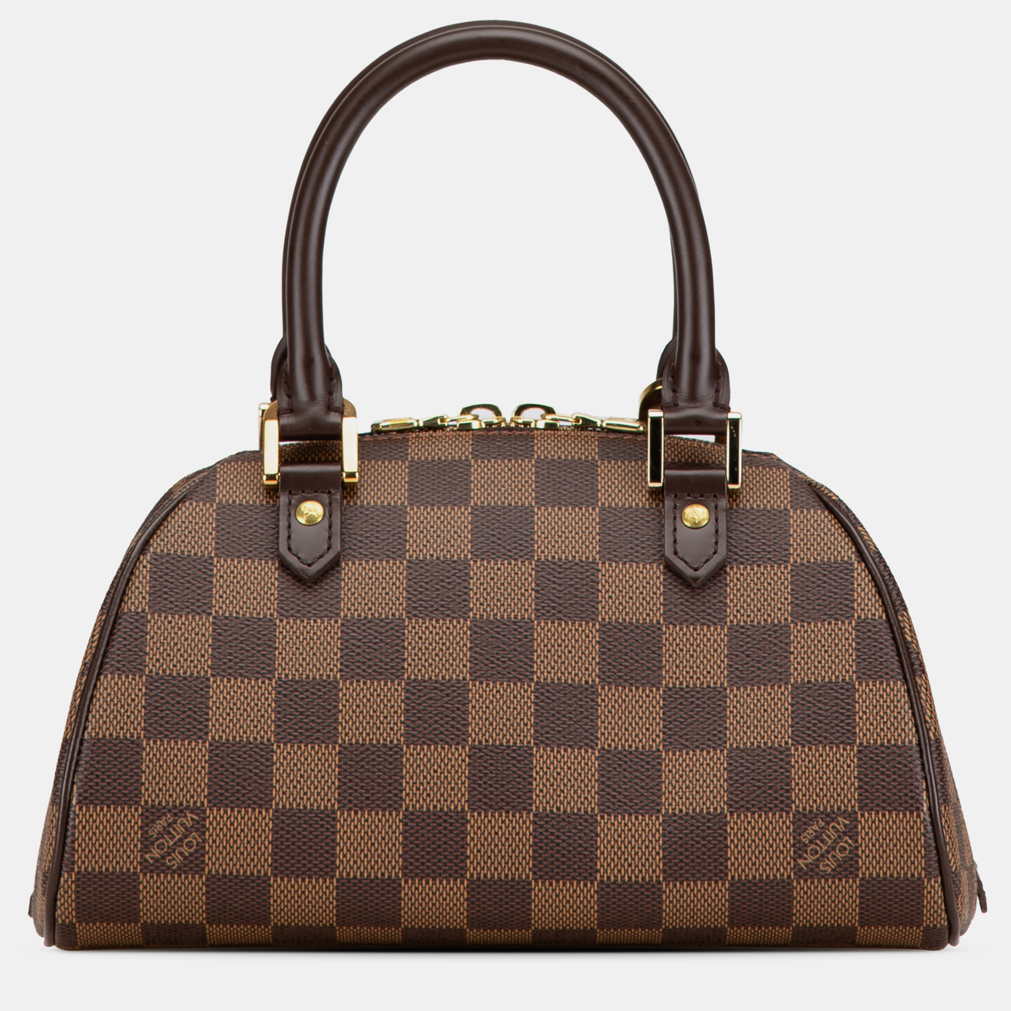 

Louis Vuitton Brown Damier Ebene Mini Ribera