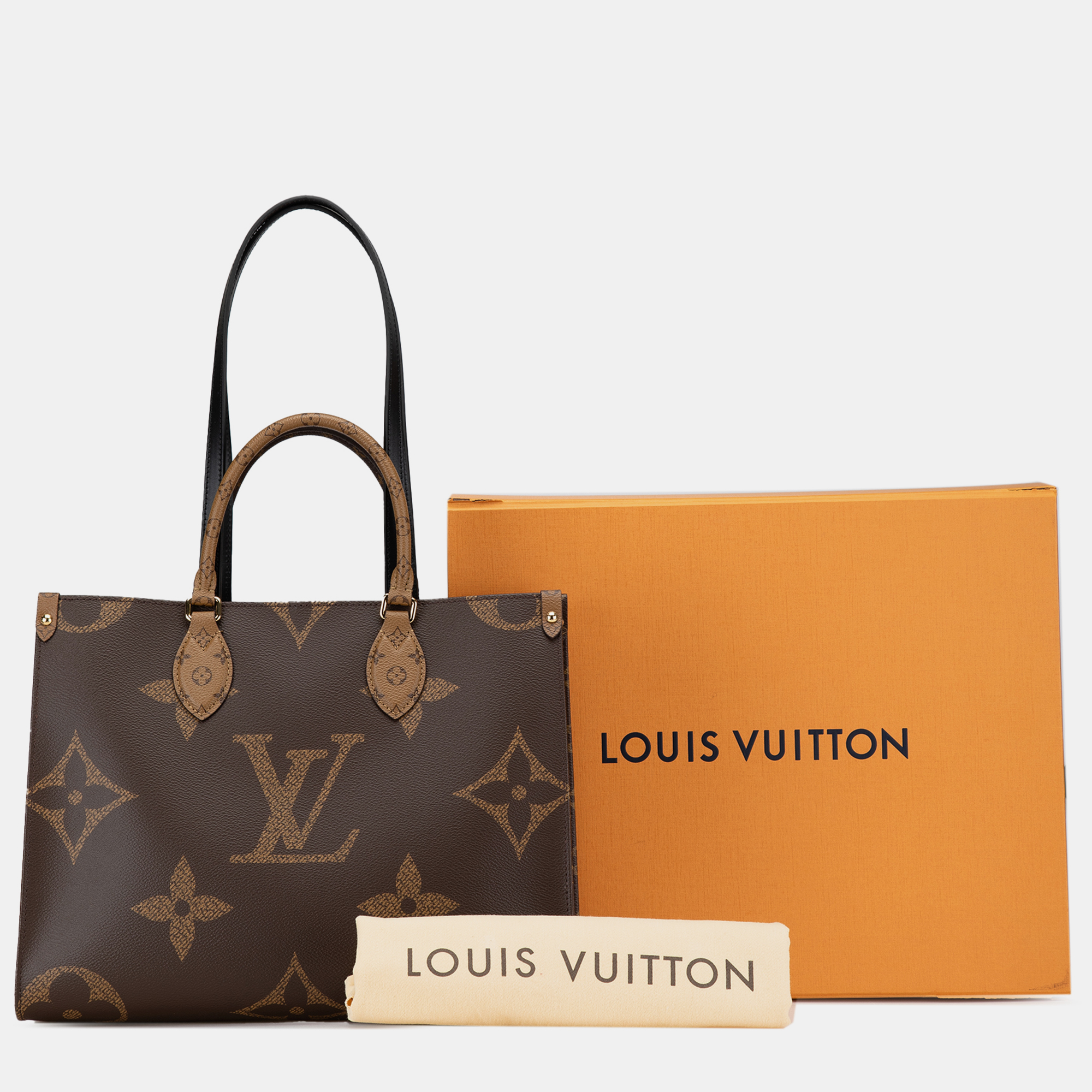 Louis Vuitton Brown Monogram Giant OnTheGo MM 