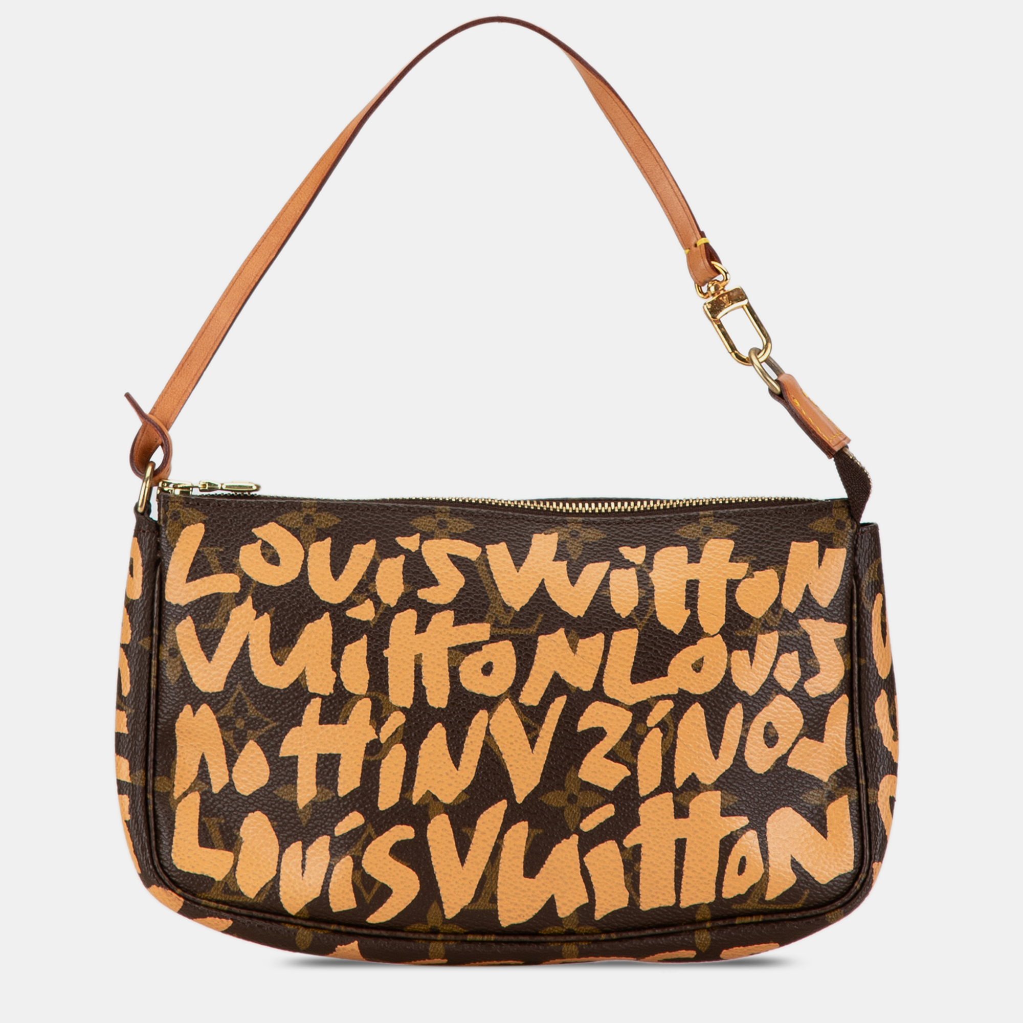 

Louis Vuitton Brown x Stephen Sprouse Monogram Graffiti Pochette Accessoires