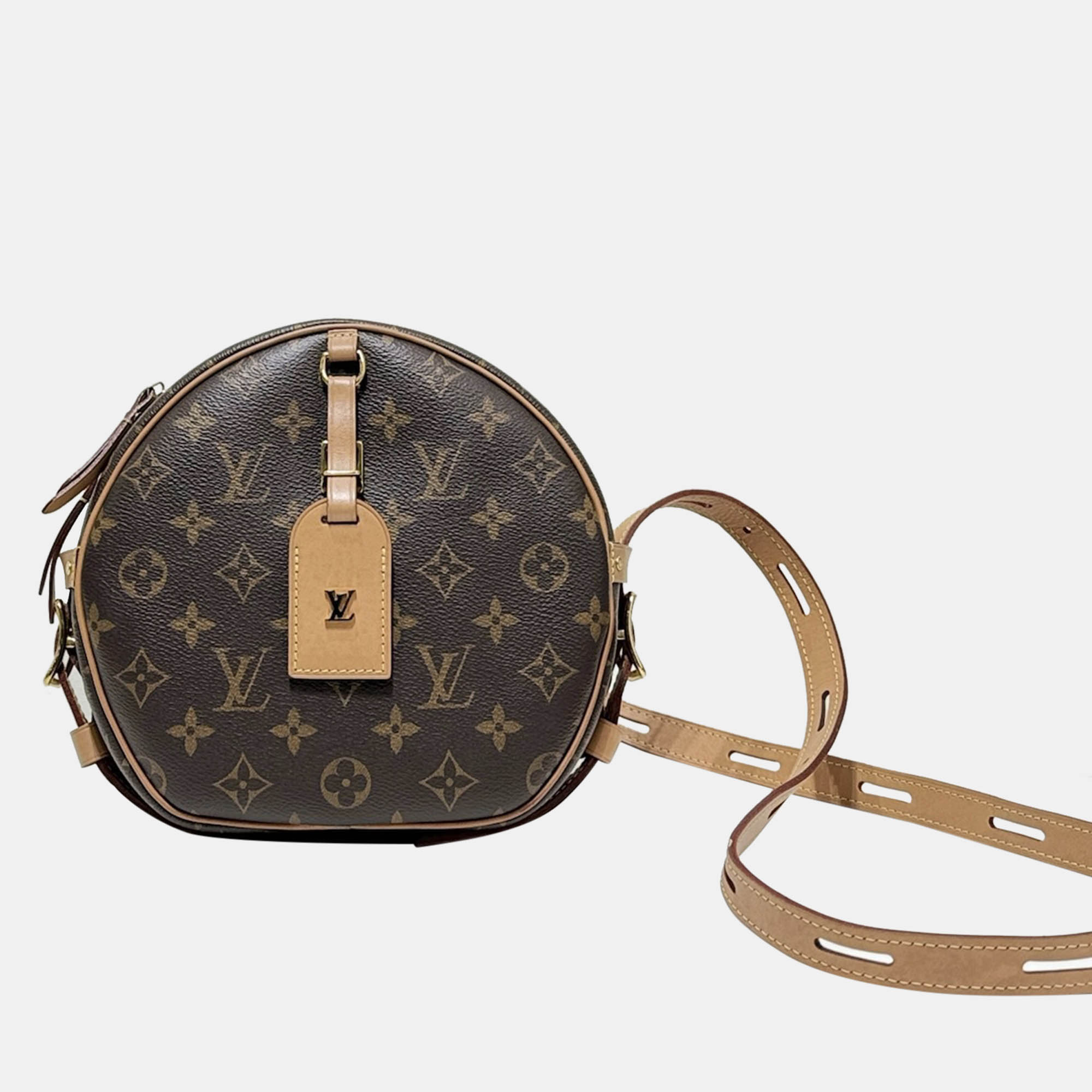 

Louis Vuitton Brown Monogram Canvas Boite Chapeau Shoulder Bag