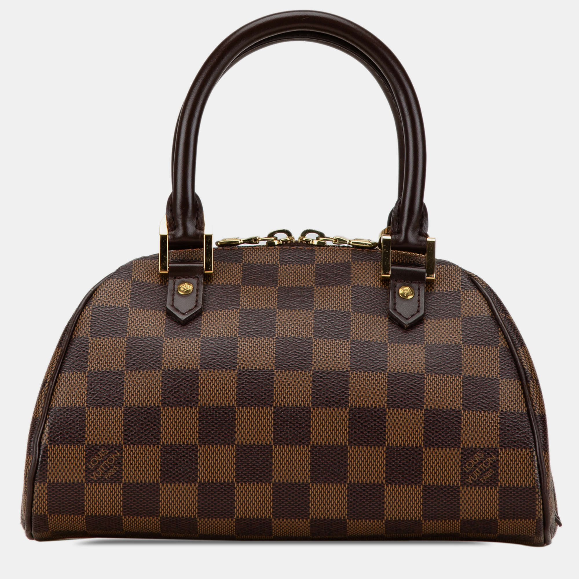 

Louis Vuitton Brown Damier Ebene Mini Ribera