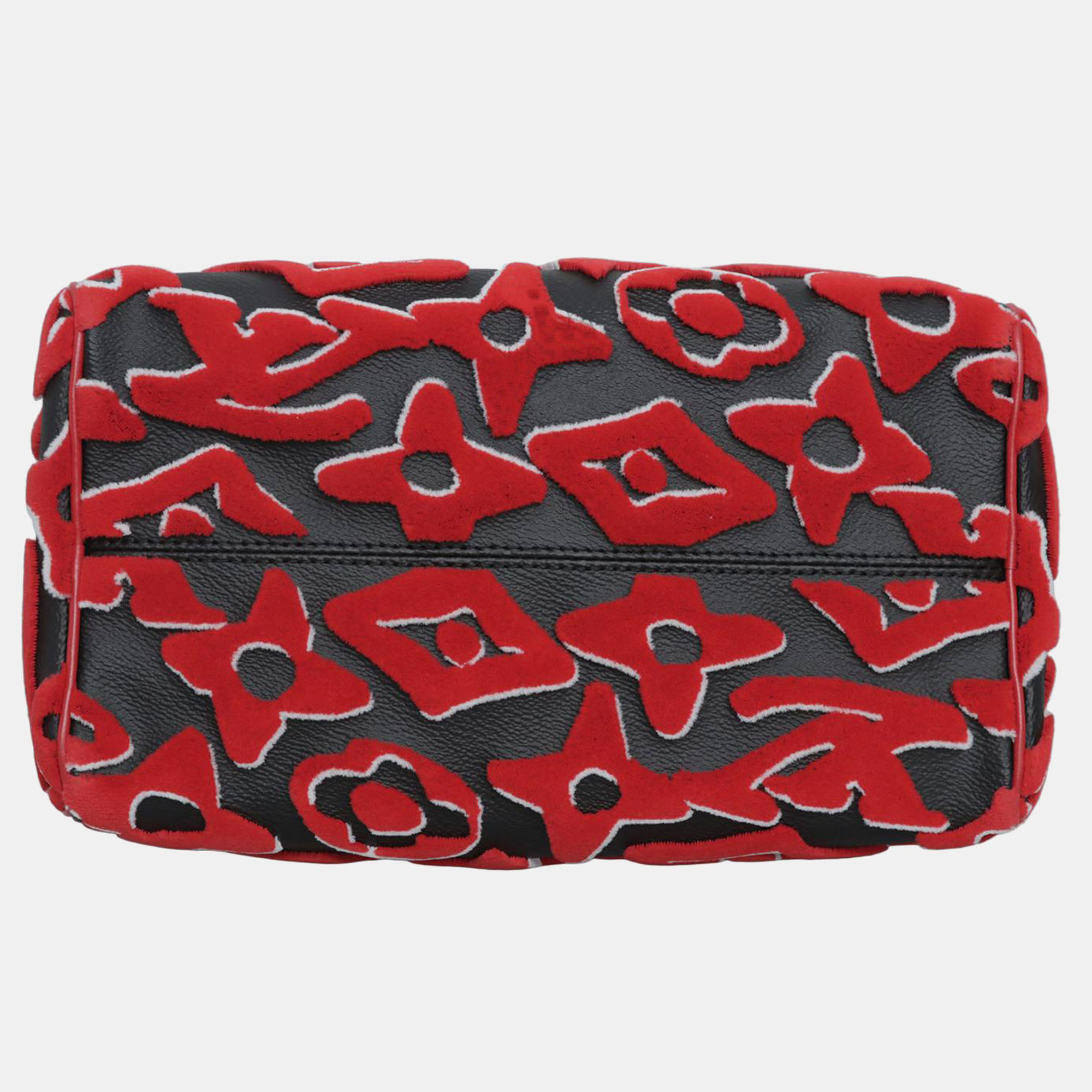 Louis Vuitton x Urs Fischer Tufted Monogram Speedy Bandouliere 25 Bag 
