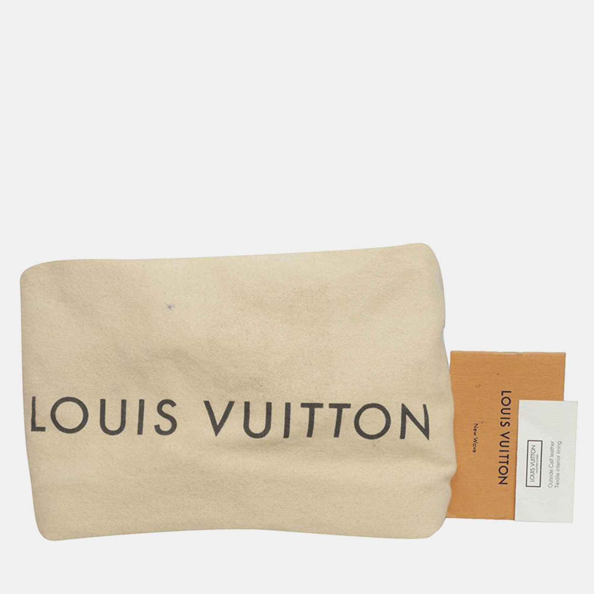 Louis Vuitton Red Leather New Wave Chain Tote Bag 