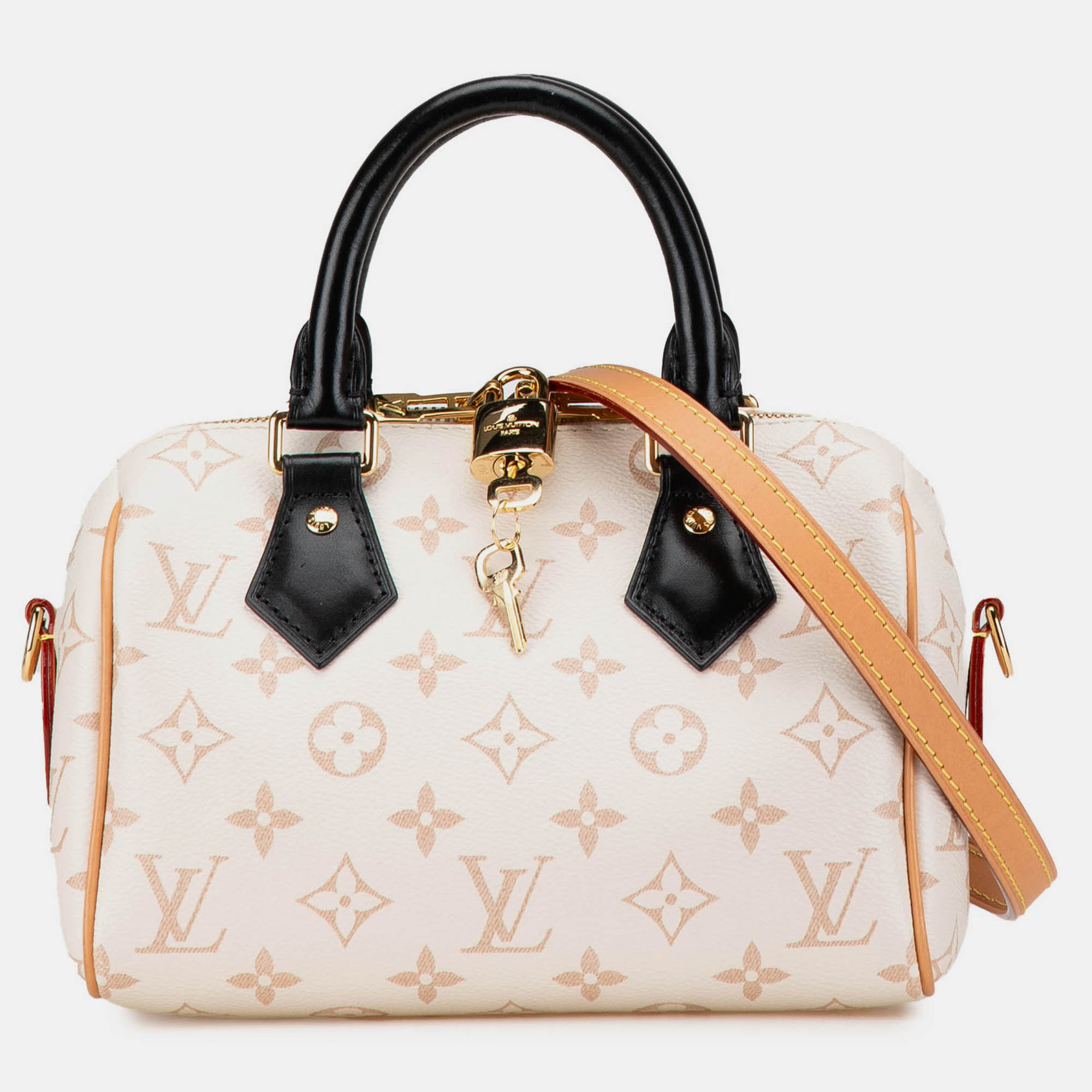 

Louis Vuitton Brown Monogram Dune Speedy Bandouliere 20 Bag