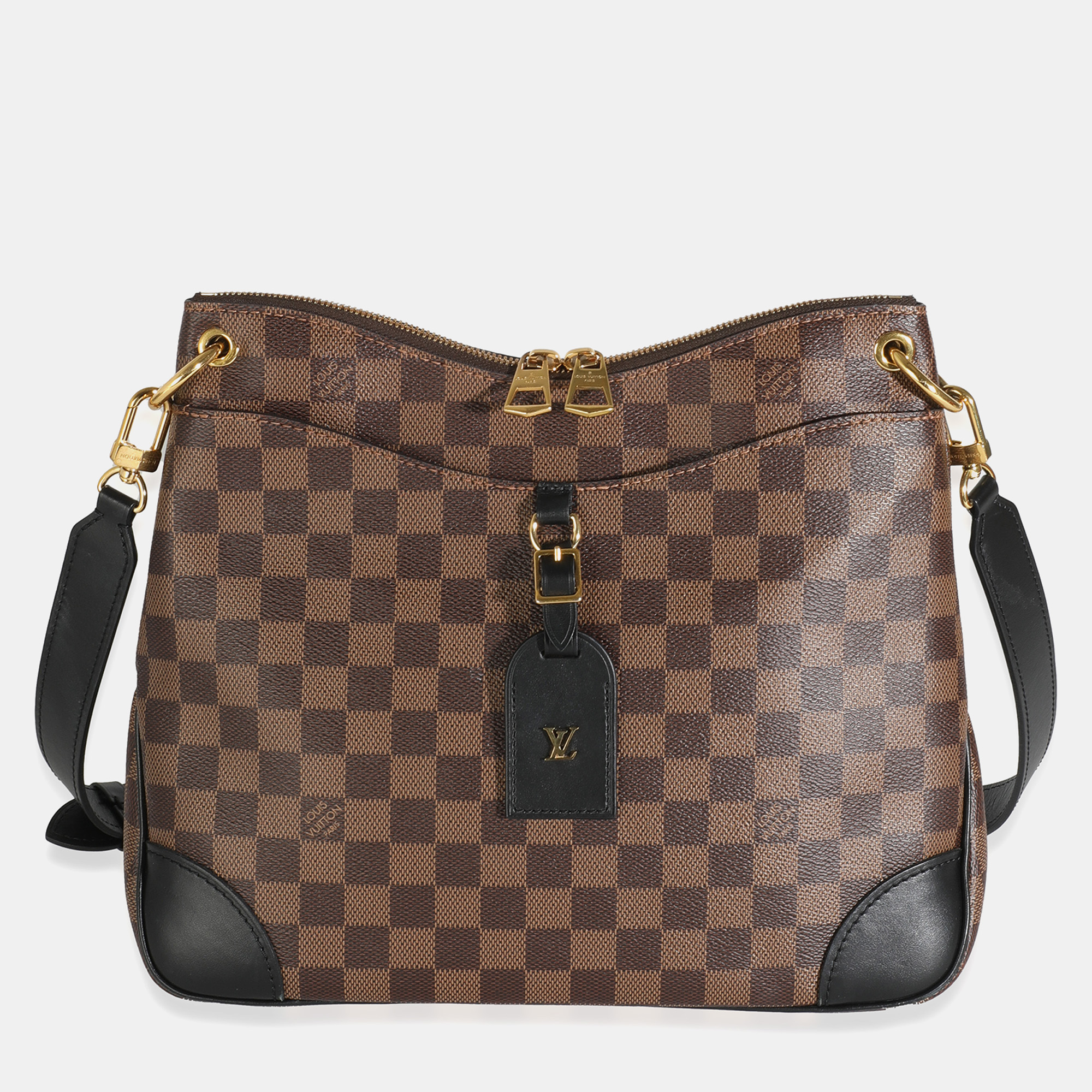 

Louis Vuitton Black Damier Ebene Canvas Odeon MM bag