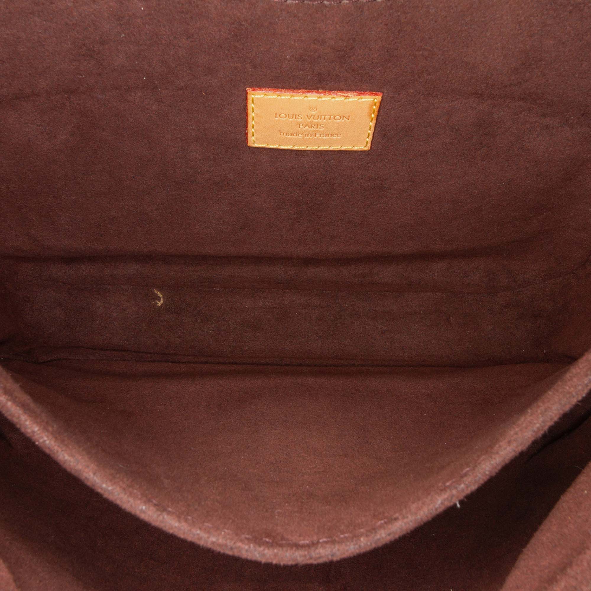 Louis Vuitton Brown Monogram Pochette Metis 