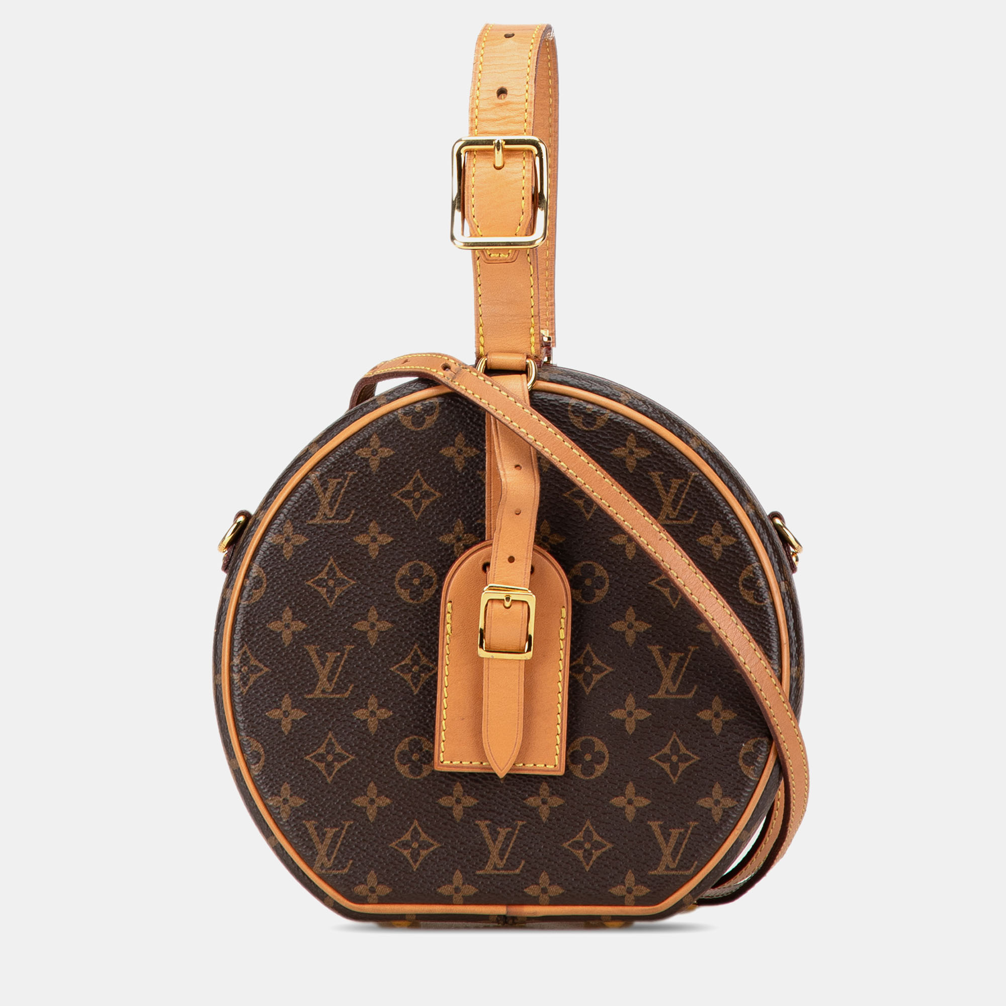 

Louis Vuitton Brown Monogram Petite Boite Chapeau