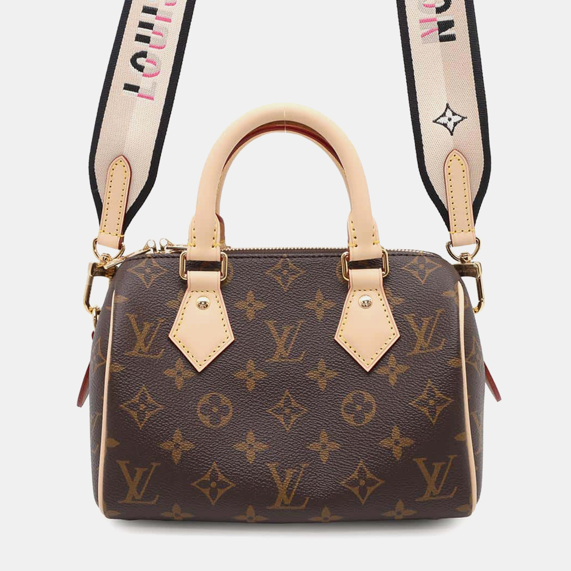 

Louis Vuitton Brown Canvas Monogram Speedy Bandouliere 20 Bag