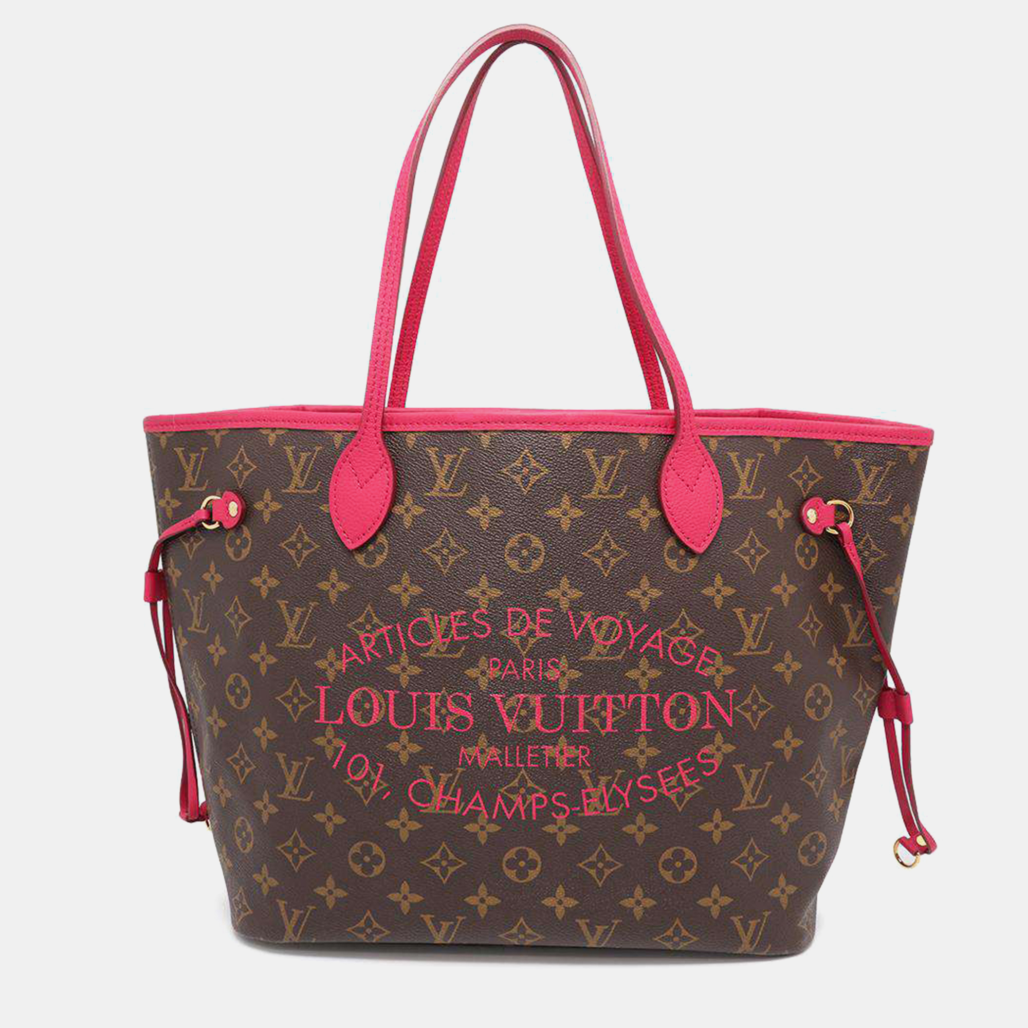 

Louis Vuitton Limited Edition Indian Rose Monogram Ikat Neverfull MM Bag, Brown