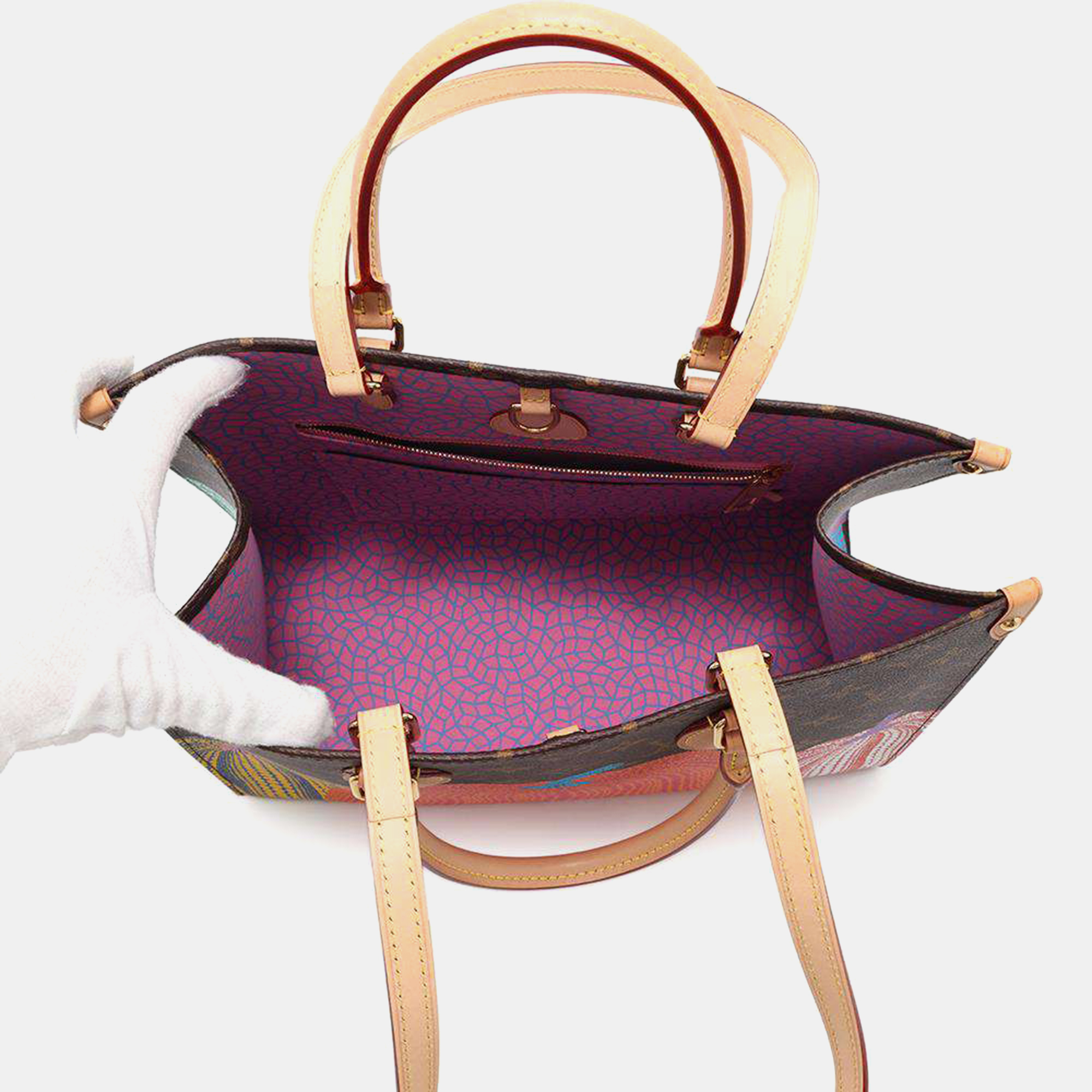 Louis Vuitton Multicolor Monogram Onthego MM Tote Bag 