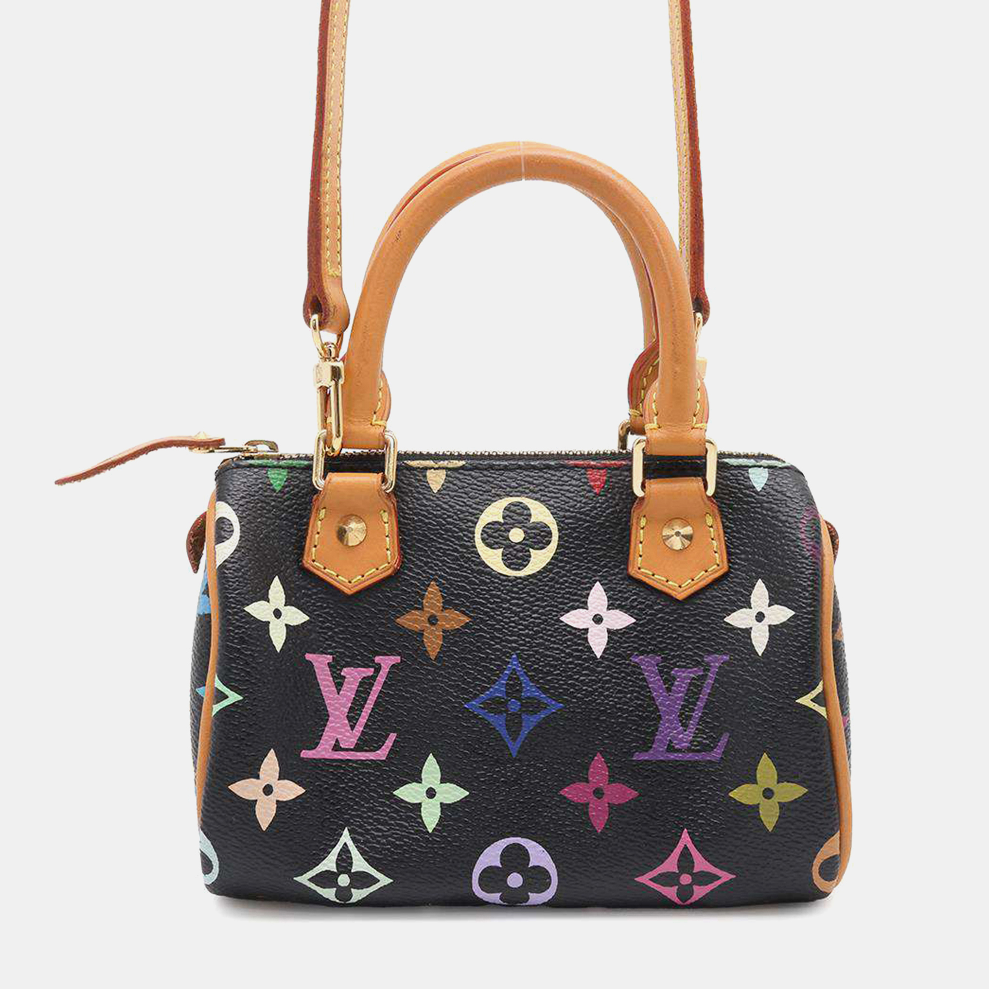 

Louis Vuitton Mini Speedy Noir Monogram Multicolor