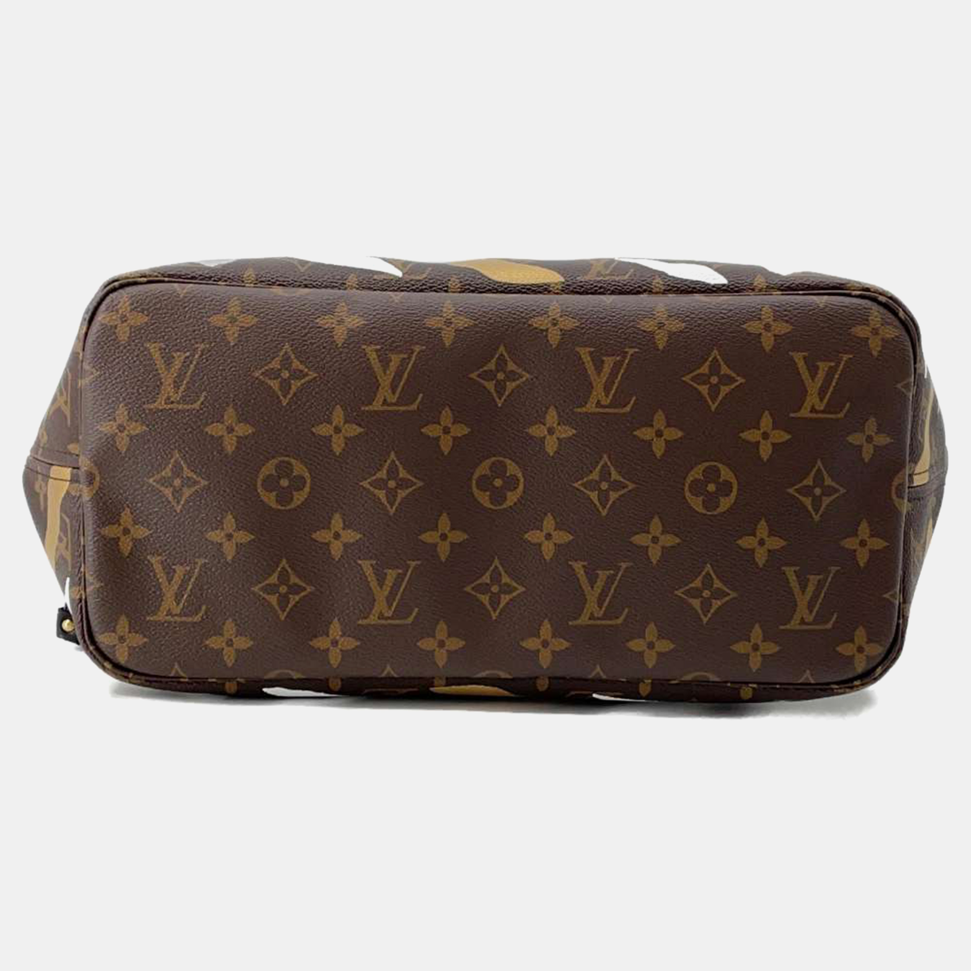 Louis Vuitton Noir/Gold/Silver Monogram Neverfull MM Tote Bag 