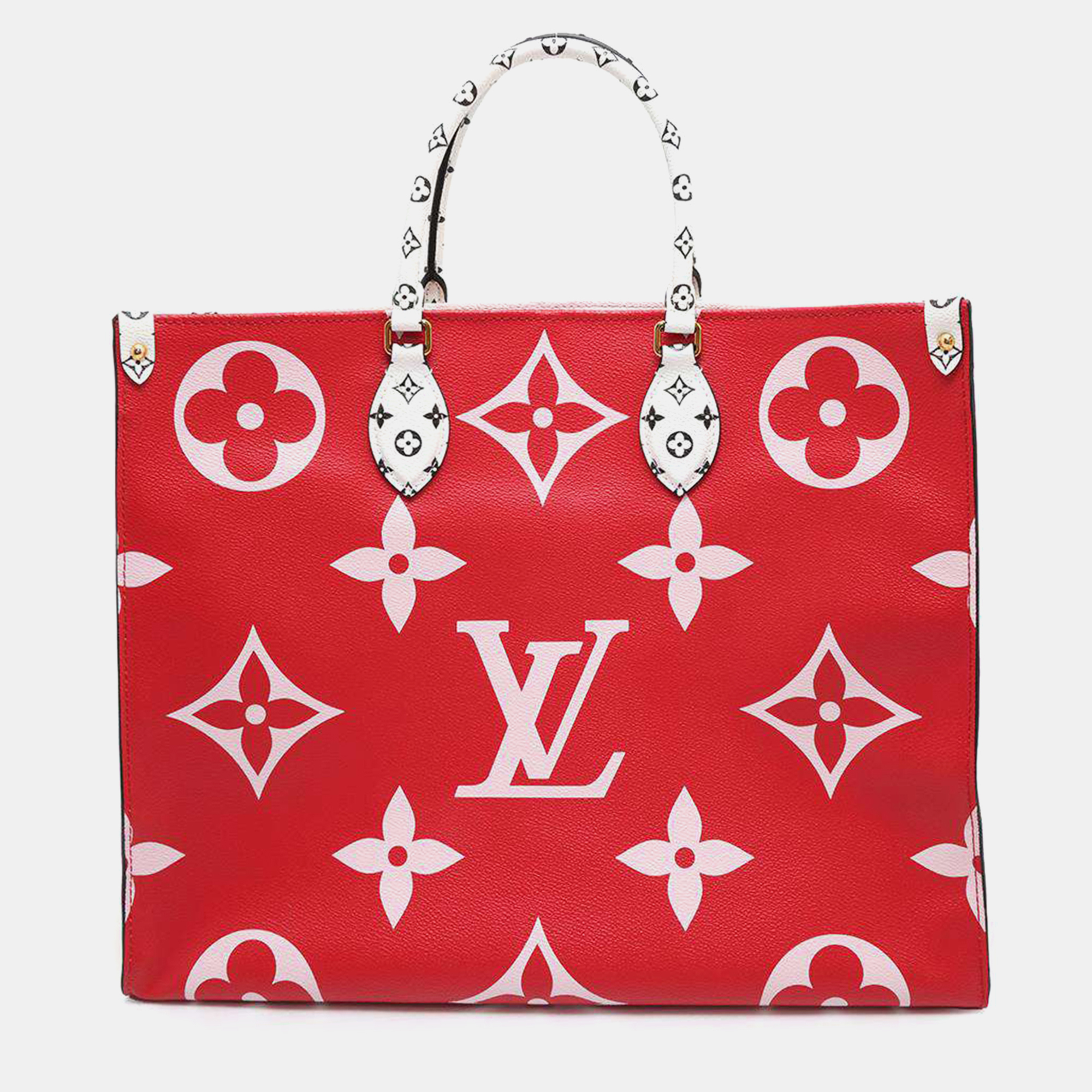 

Louis Vuitton Onthego Rouge/Pink/Yellow/Orange Monogram Monogram Giant Size Gm