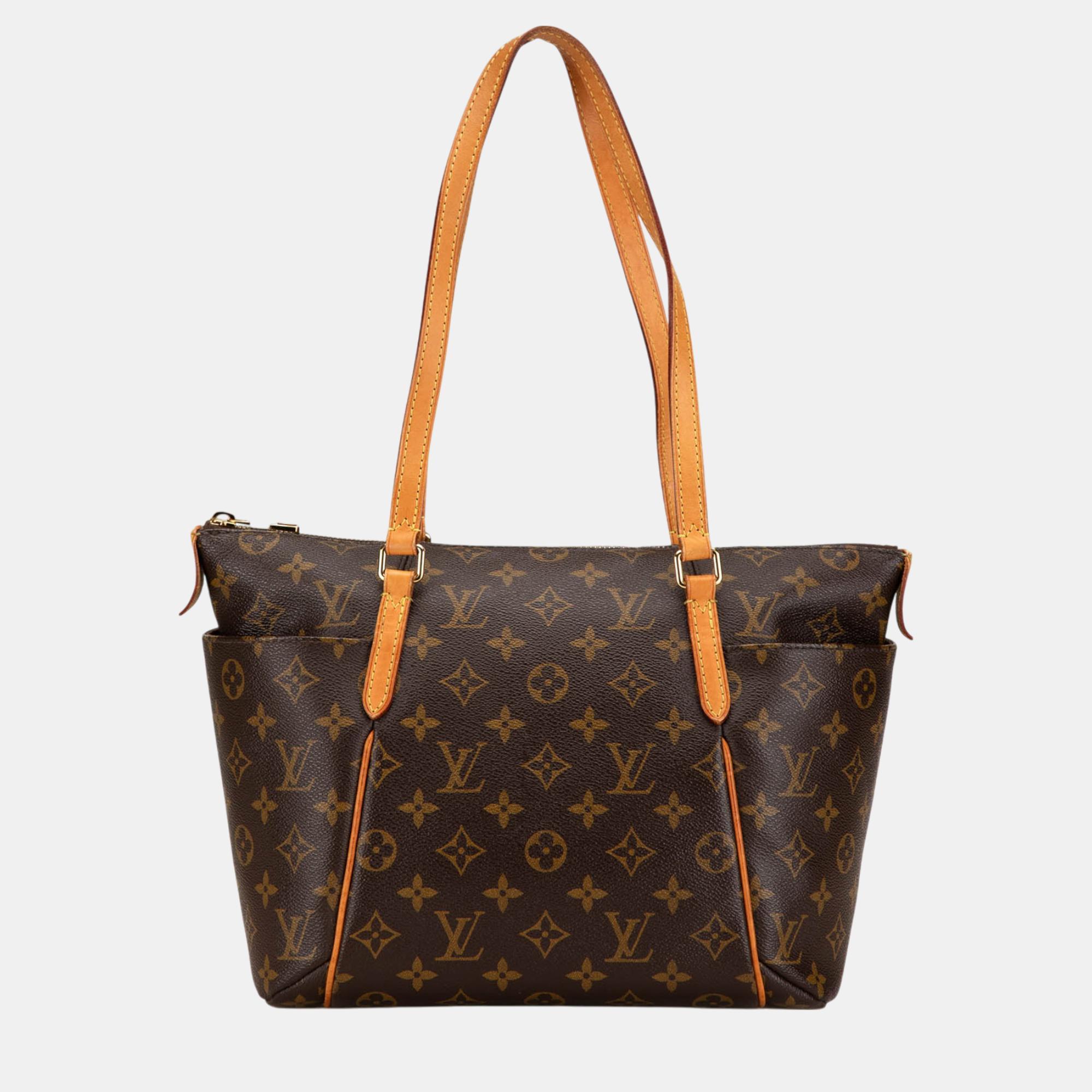 

Louis Vuitton Brown Monogram Totally PM