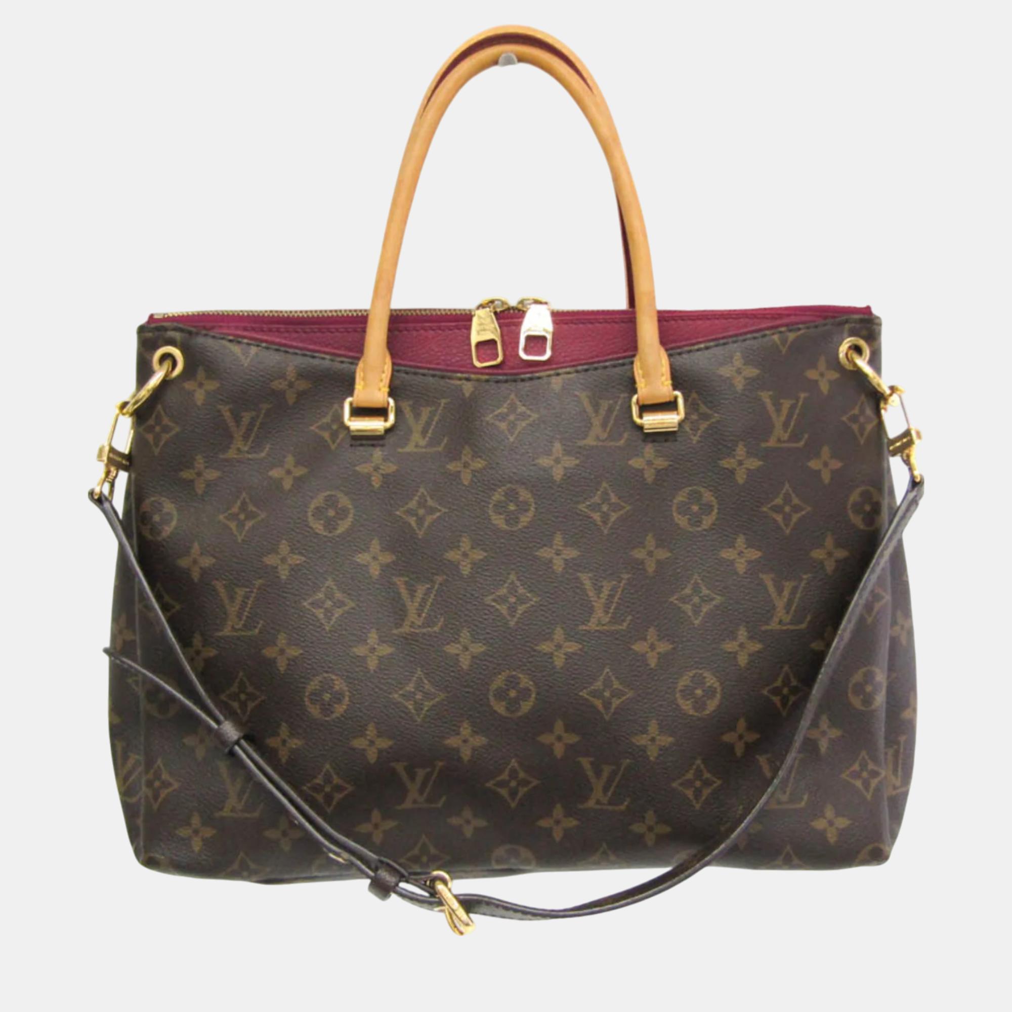 

Louis Vuitton Aurore Brown Monogram Pallas Shoulder Bag