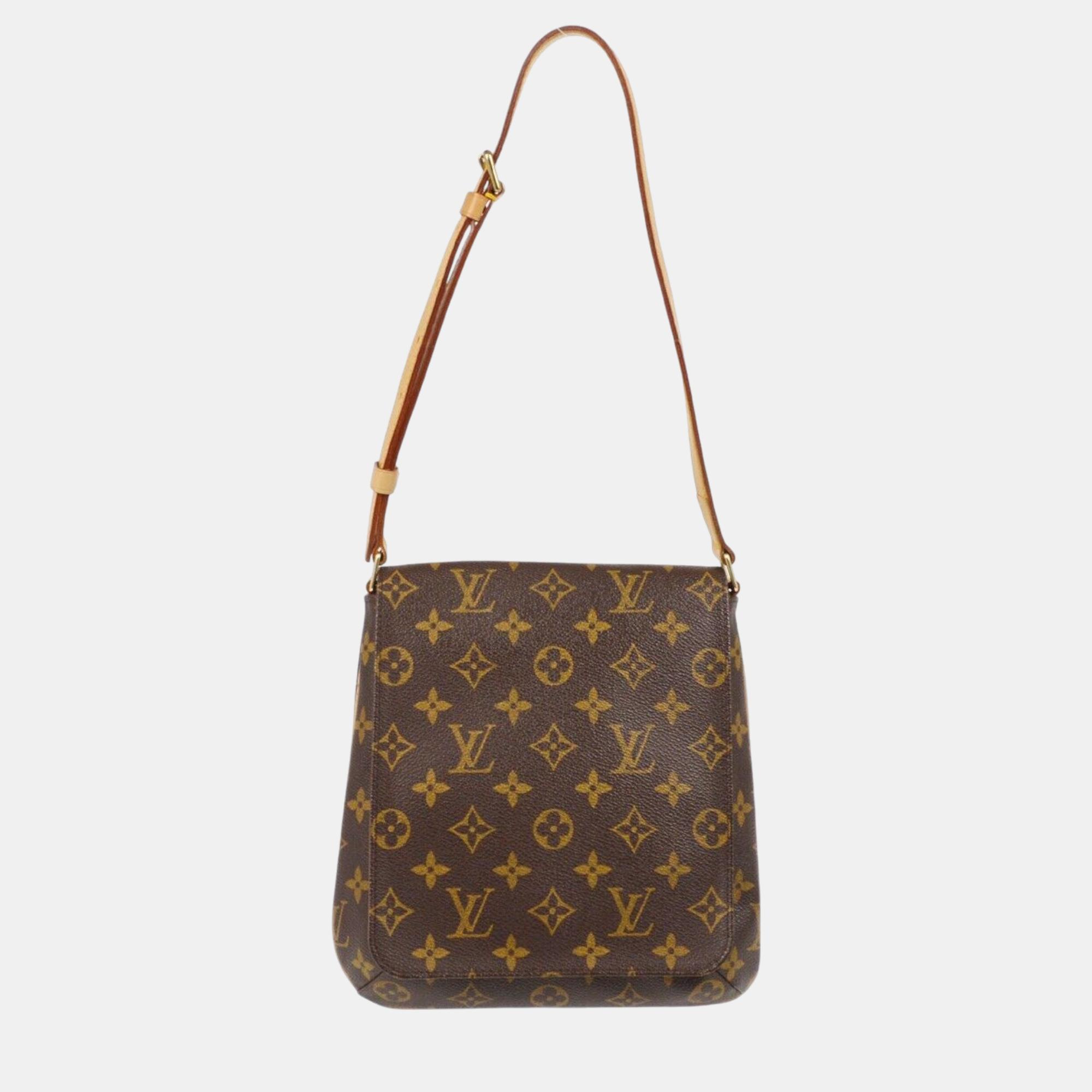 

Louis Vuitton Monogram Musette Salsa Short Shoulder Bag, Brown