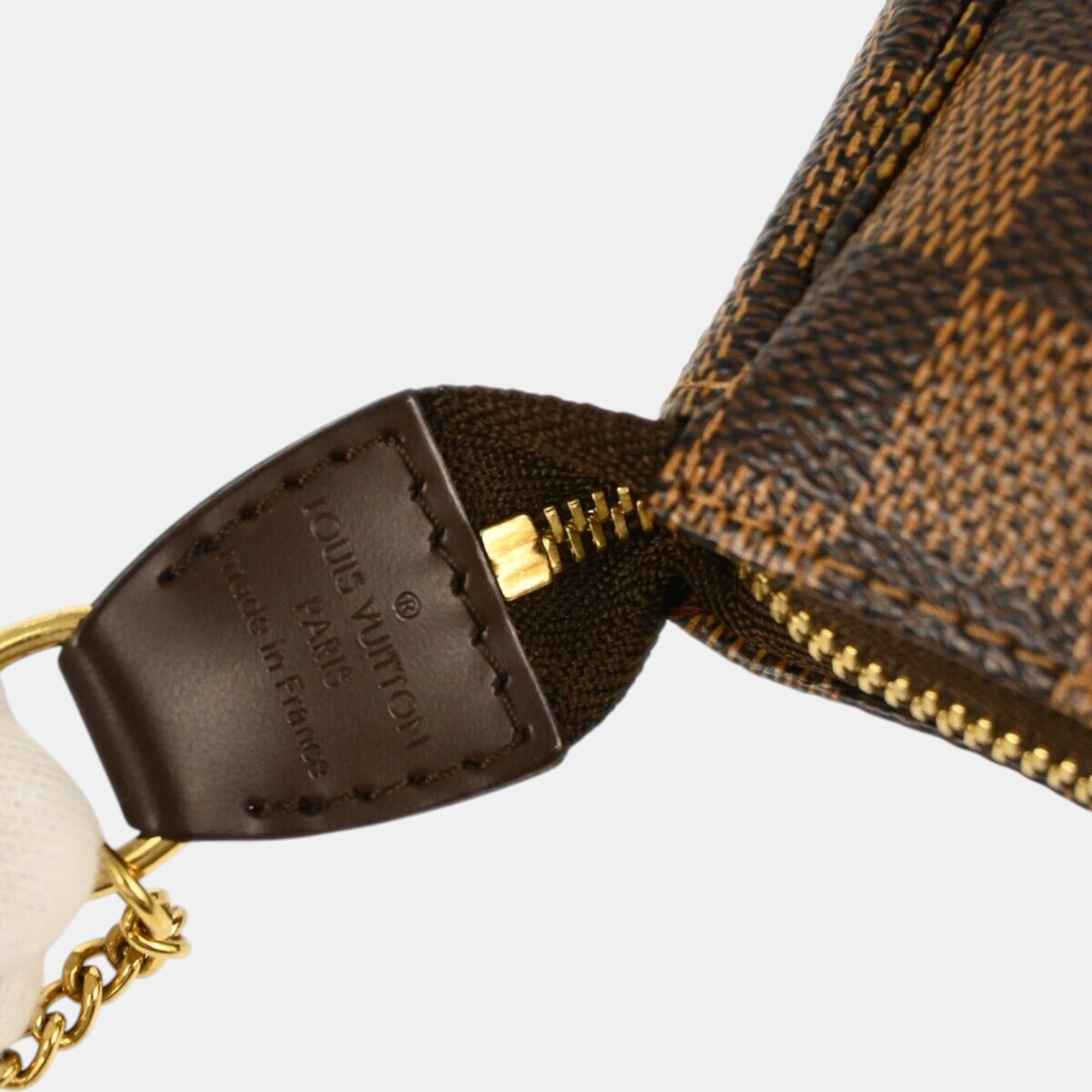 Louis Vuitton Damier T&B Mini Pochette Accessoires Handbag 