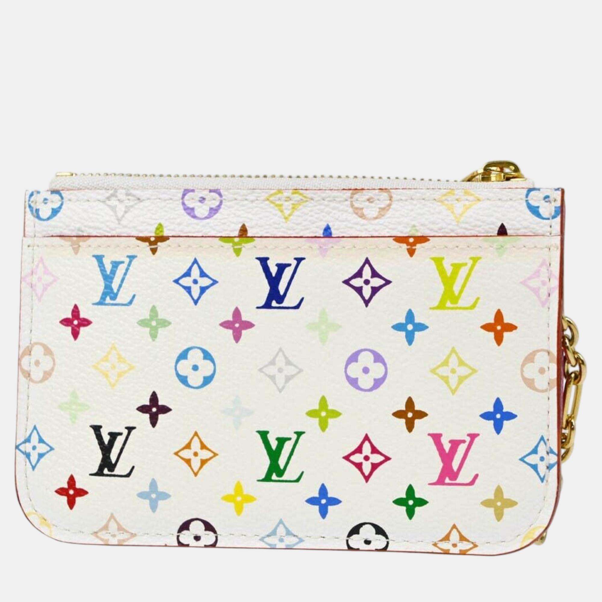 Louis Vuitton Multicolor Pochette Cles Coin Case Wallet 