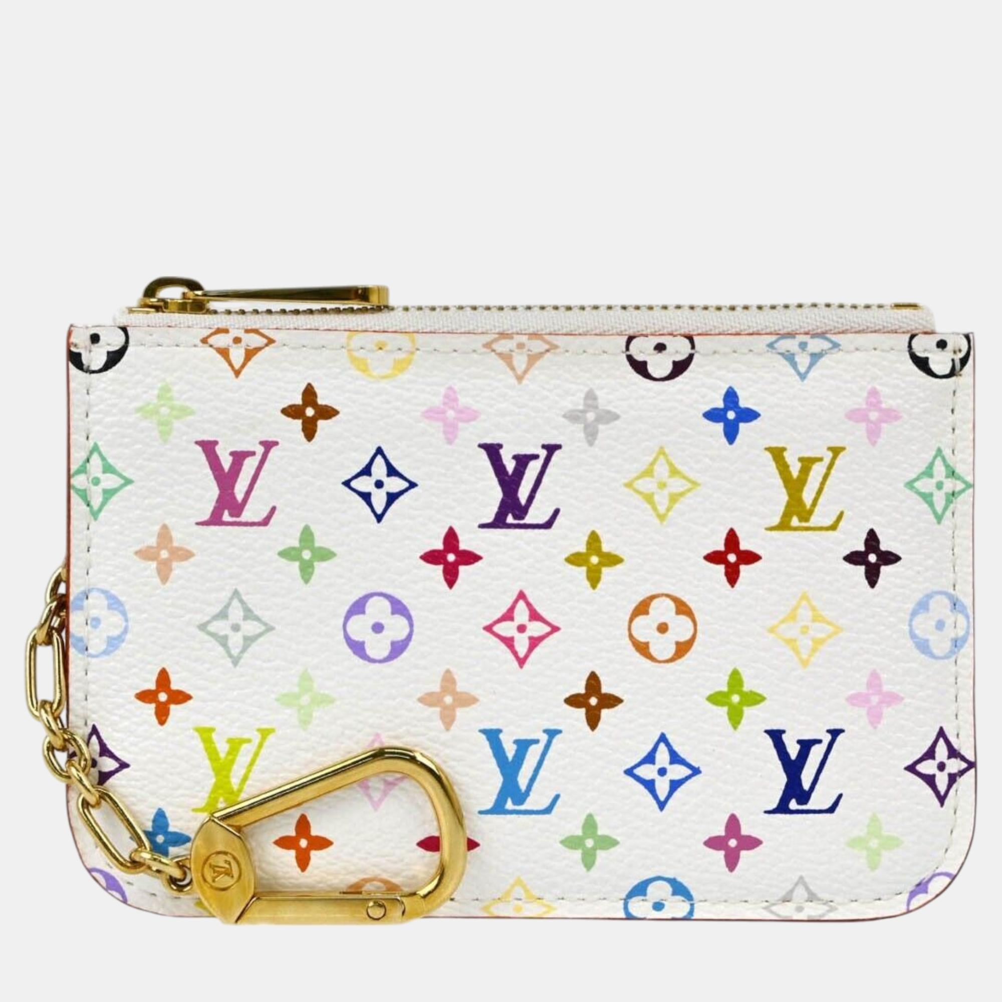 

Louis Vuitton Multicolor Pochette Cles Coin Case Wallet