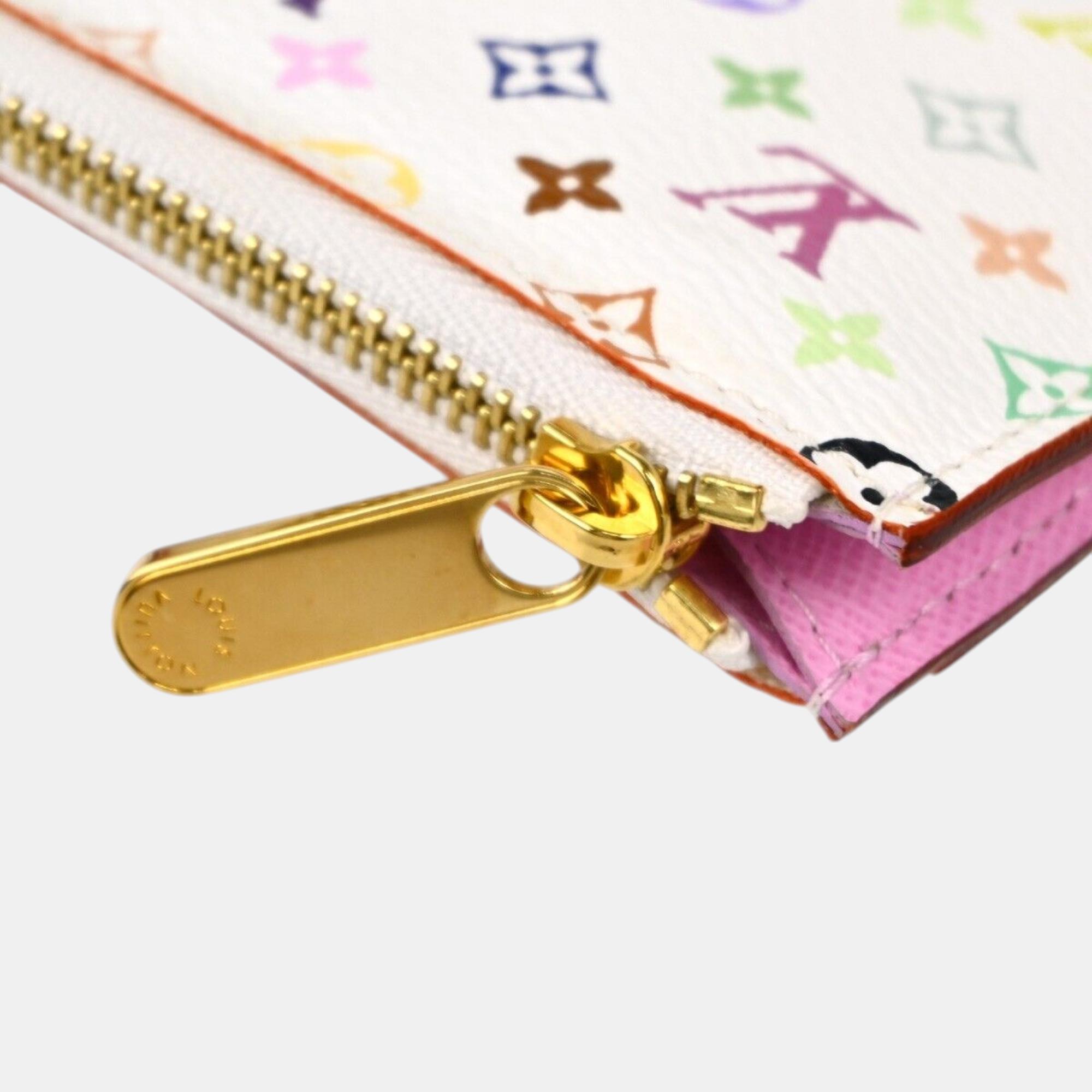 Louis Vuitton Multicolor Pochette Cles Coin Case Wallet 