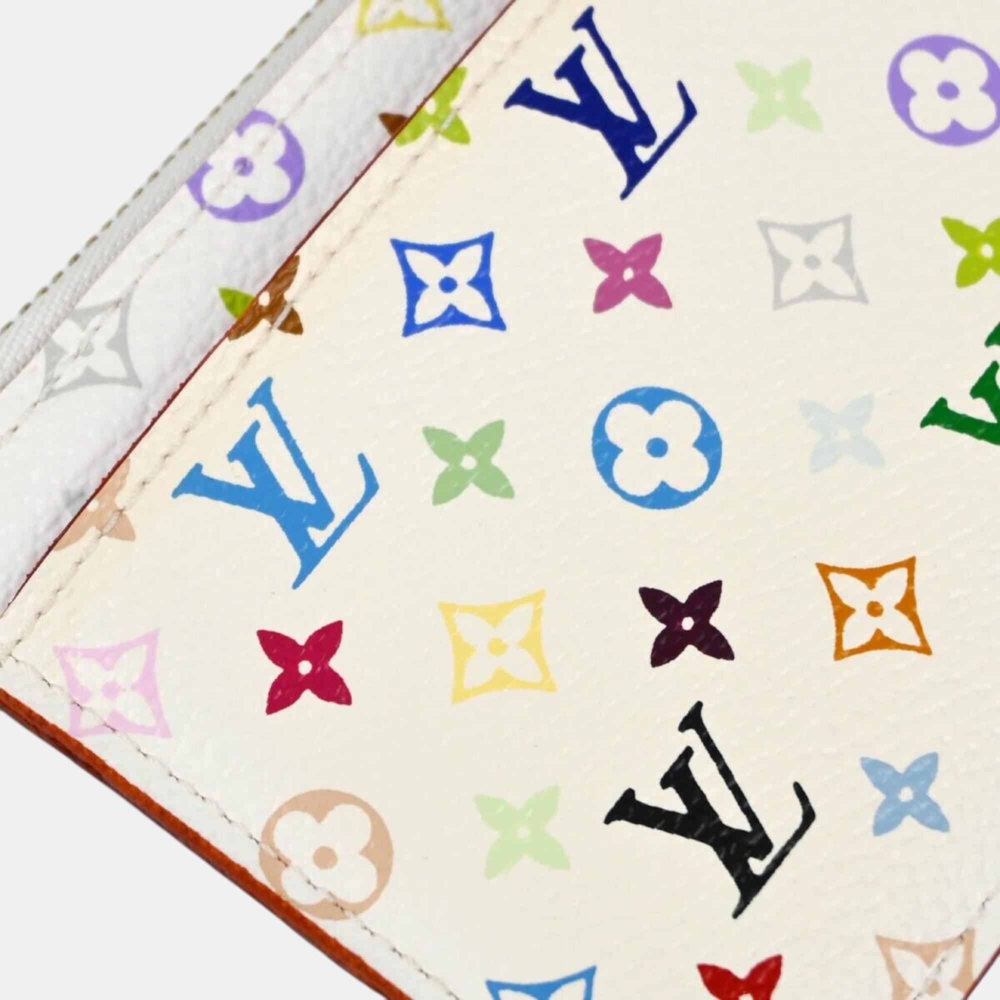 Louis Vuitton Multicolor Pochette Cles Coin Case Wallet 