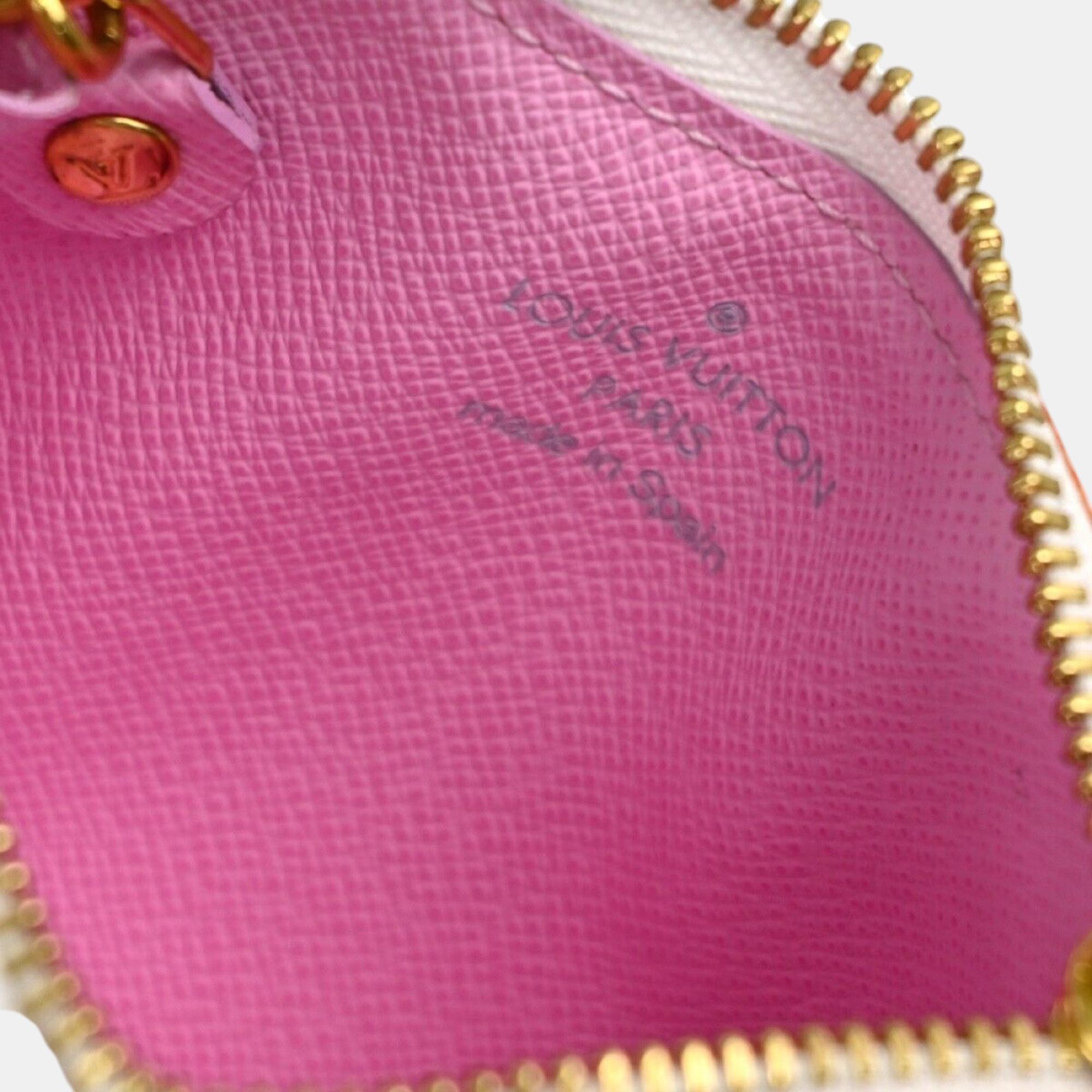 Louis Vuitton Multicolor Pochette Cles Coin Case Wallet 