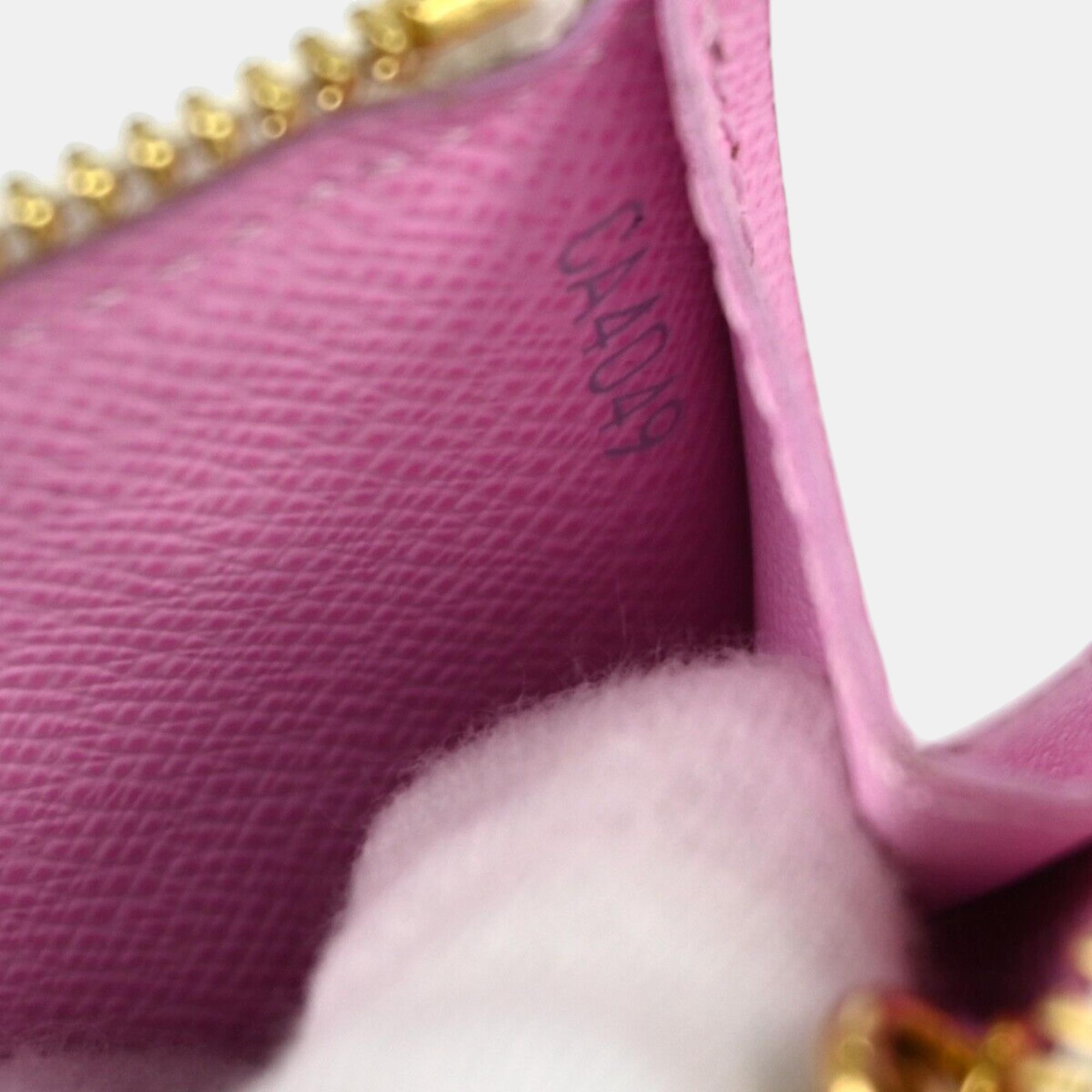 Louis Vuitton Multicolor Pochette Cles Coin Case Wallet 