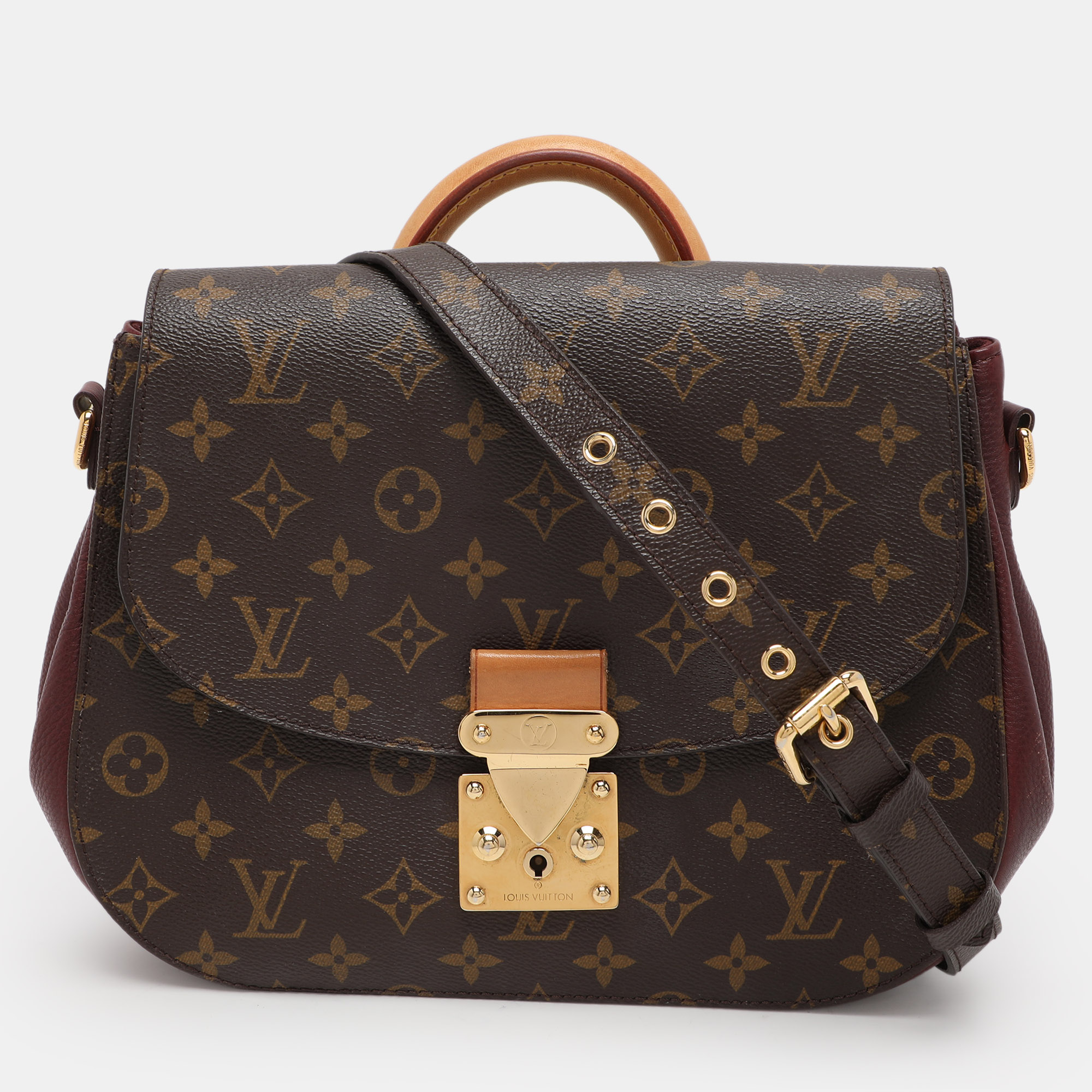 

Louis Vuitton Bordeaux Monogram Canvas Eden MM Bag, Brown