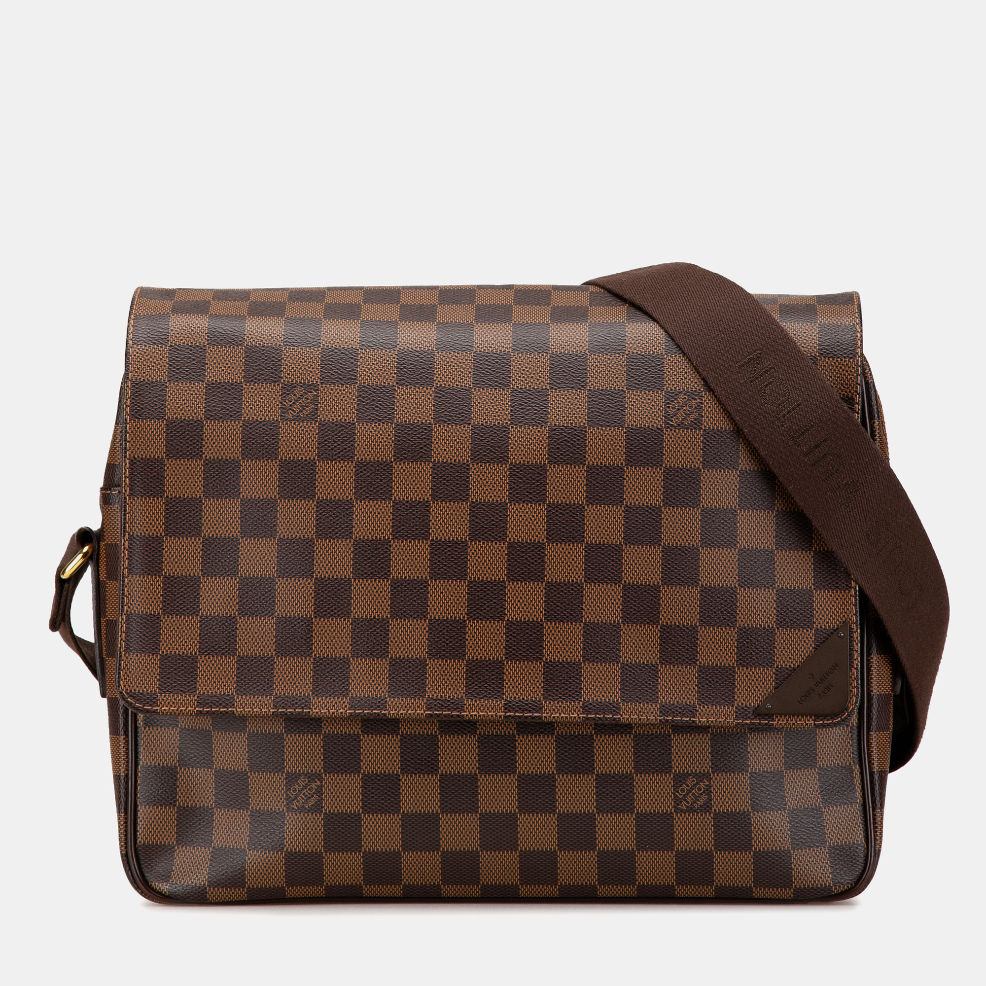 

Louis Vuitton Brown Damier Ebene Shelton MM