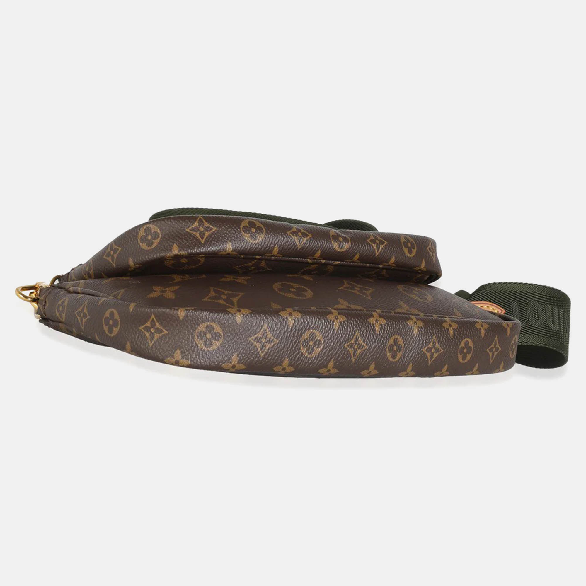 Louis Vuitton Khaki Monogram Canvas Multi Pochette Accessoires 