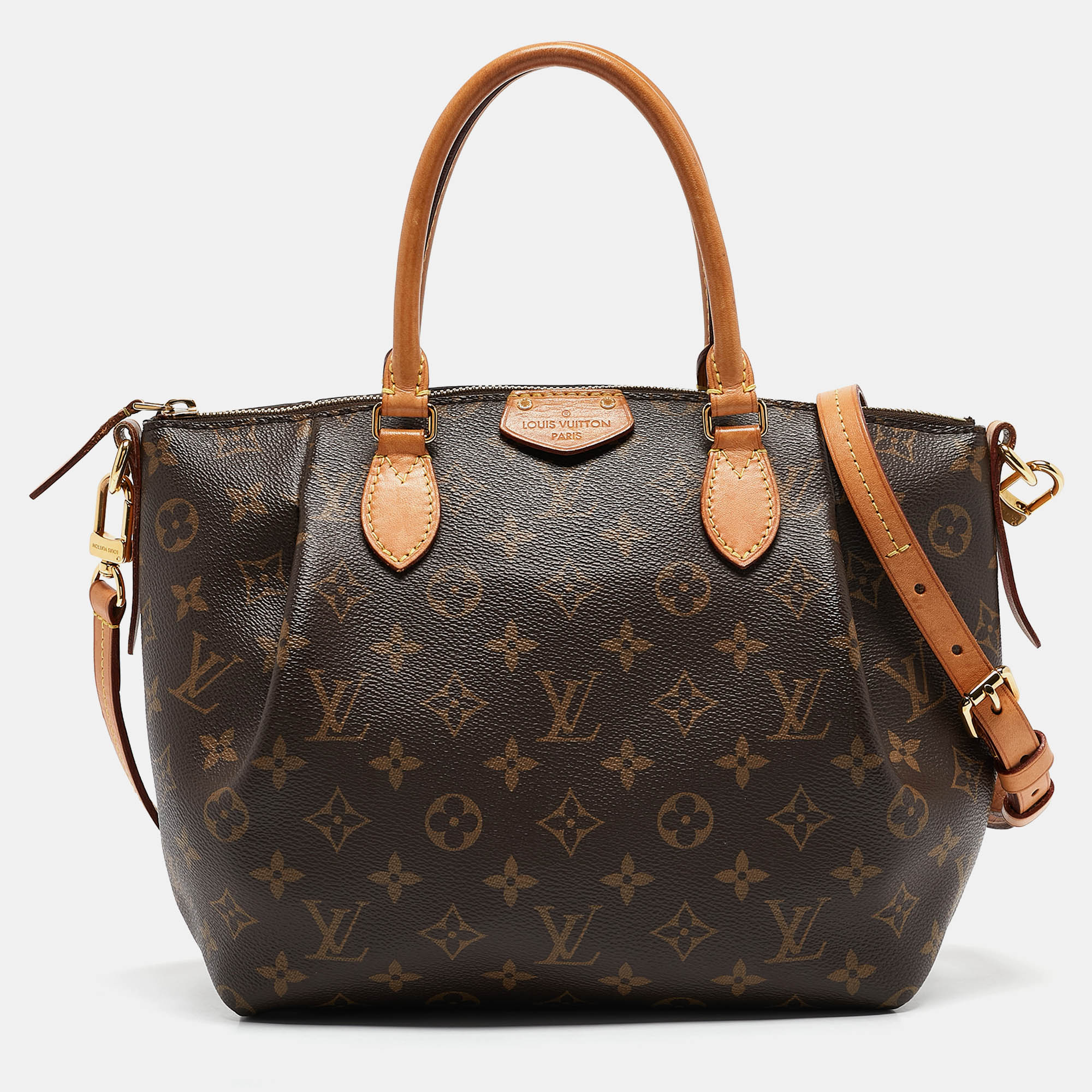 

Louis Vuitton Monogram Canvas Turenne PM Bag, Brown