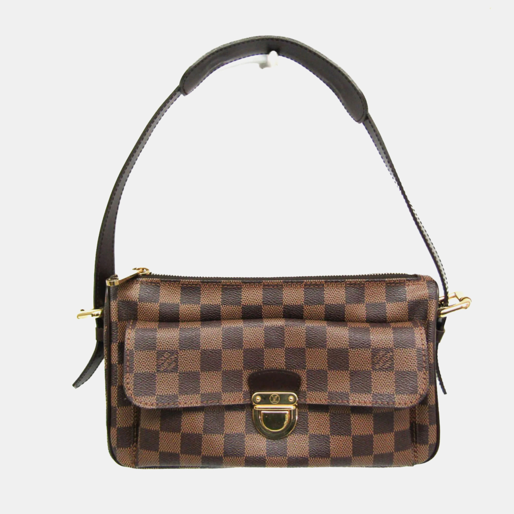 

Louis Vuitton Damier Ebene Canvas Ravello GM Shoulder Bag, Brown