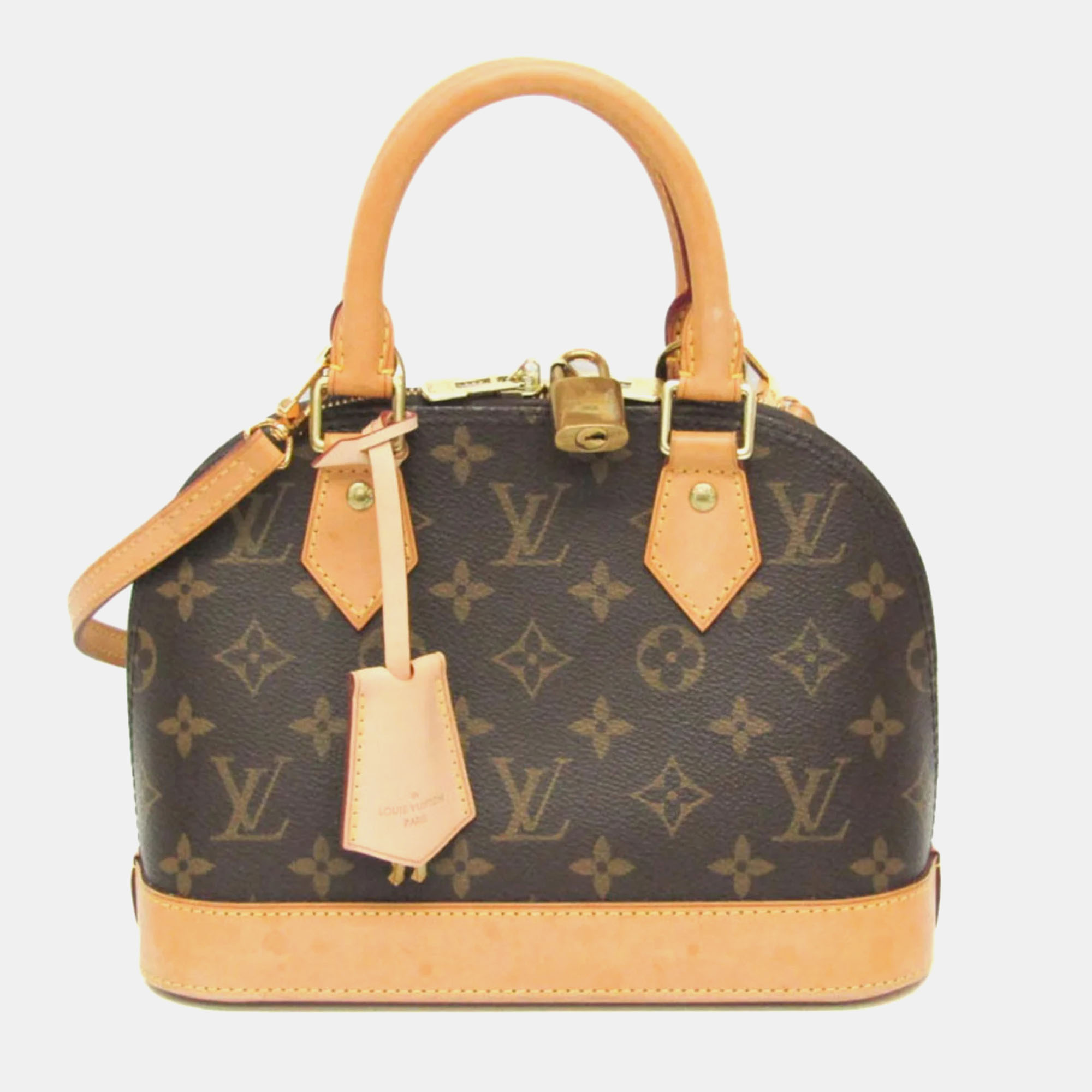 

Louis Vuitton Monogram Alma BB Handbag, Brown