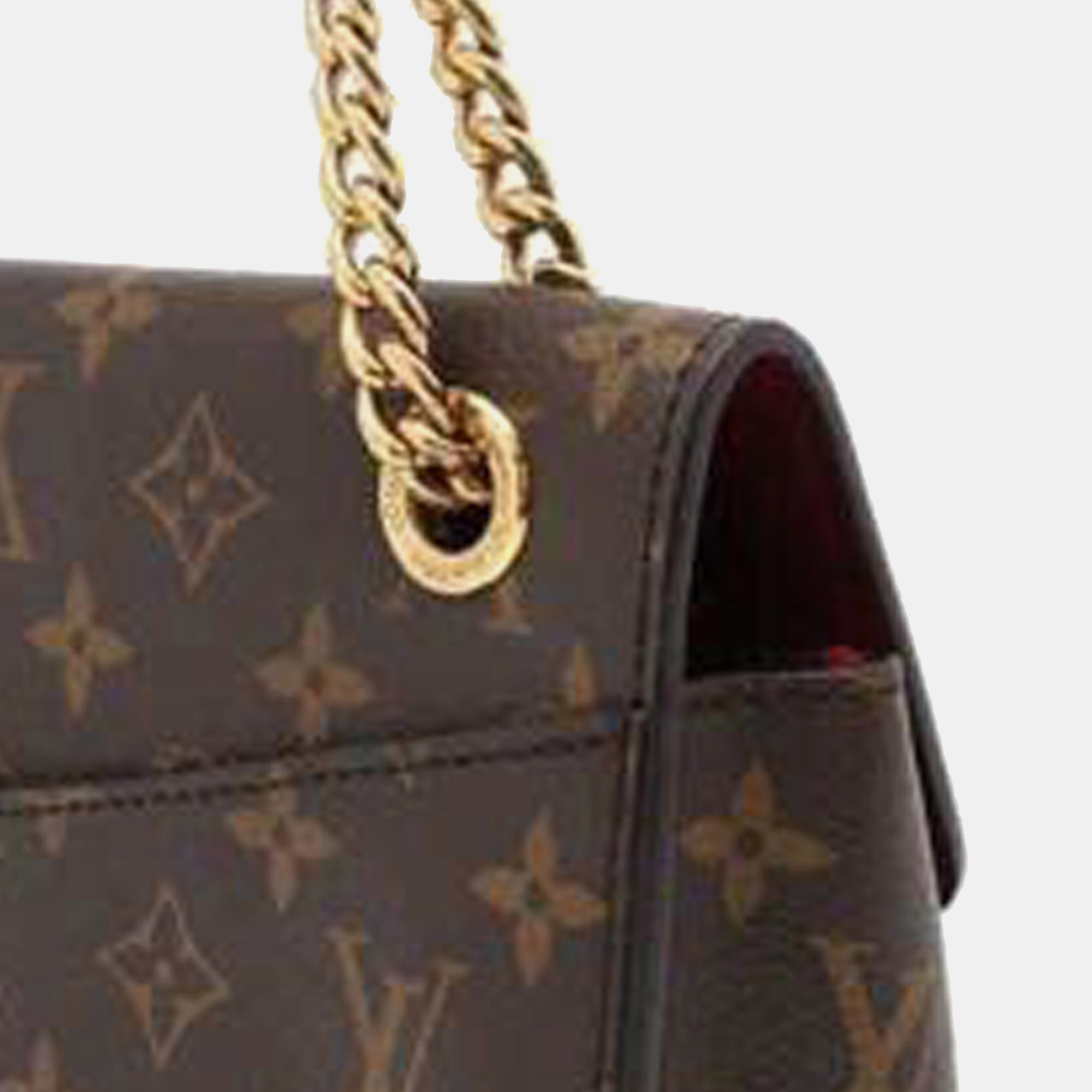 Louis Vuitton Brown Monogram Passy PM Bag 