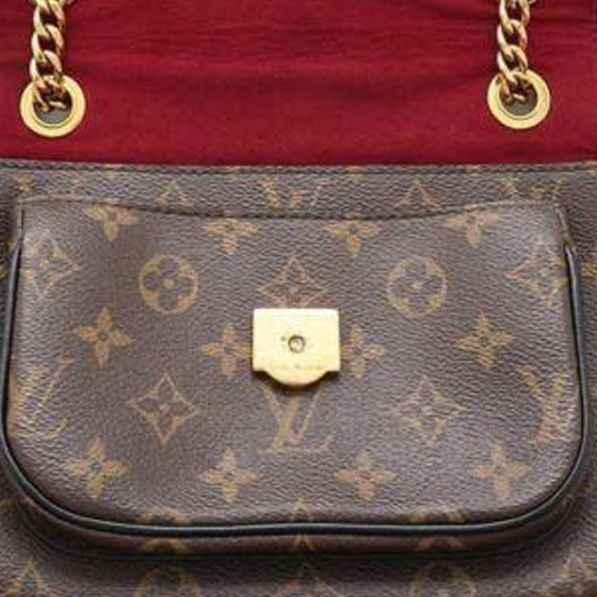 Louis Vuitton Brown Monogram Passy PM Bag 